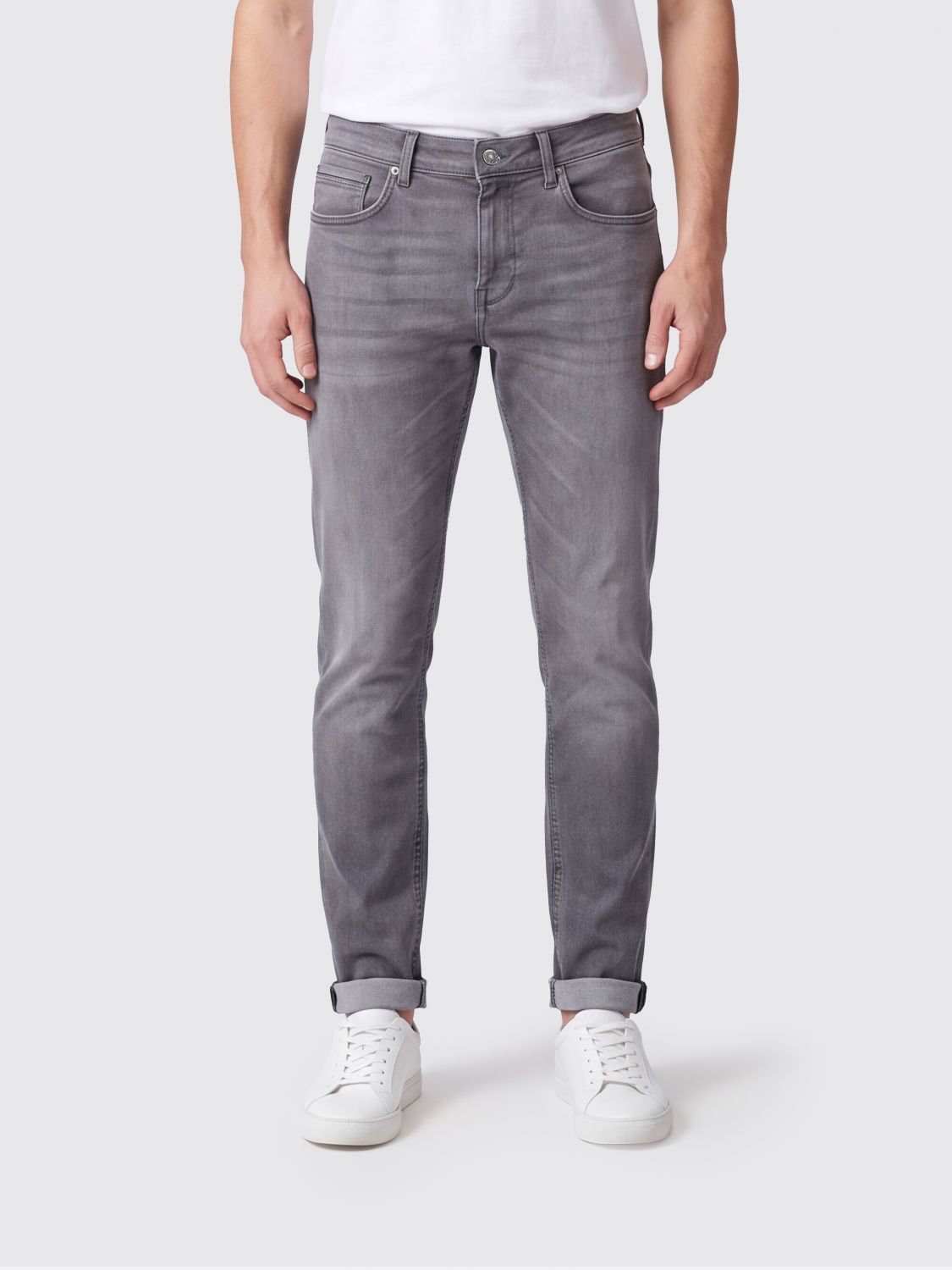 Dondup George Slim Fit Five-Pocket Jeans in Stretch Denim