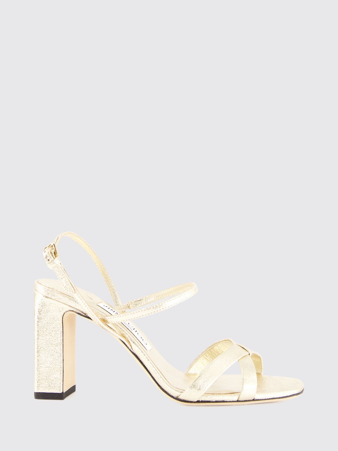 JIMMY CHOO Sandali Con Tacco Donna colore Oro