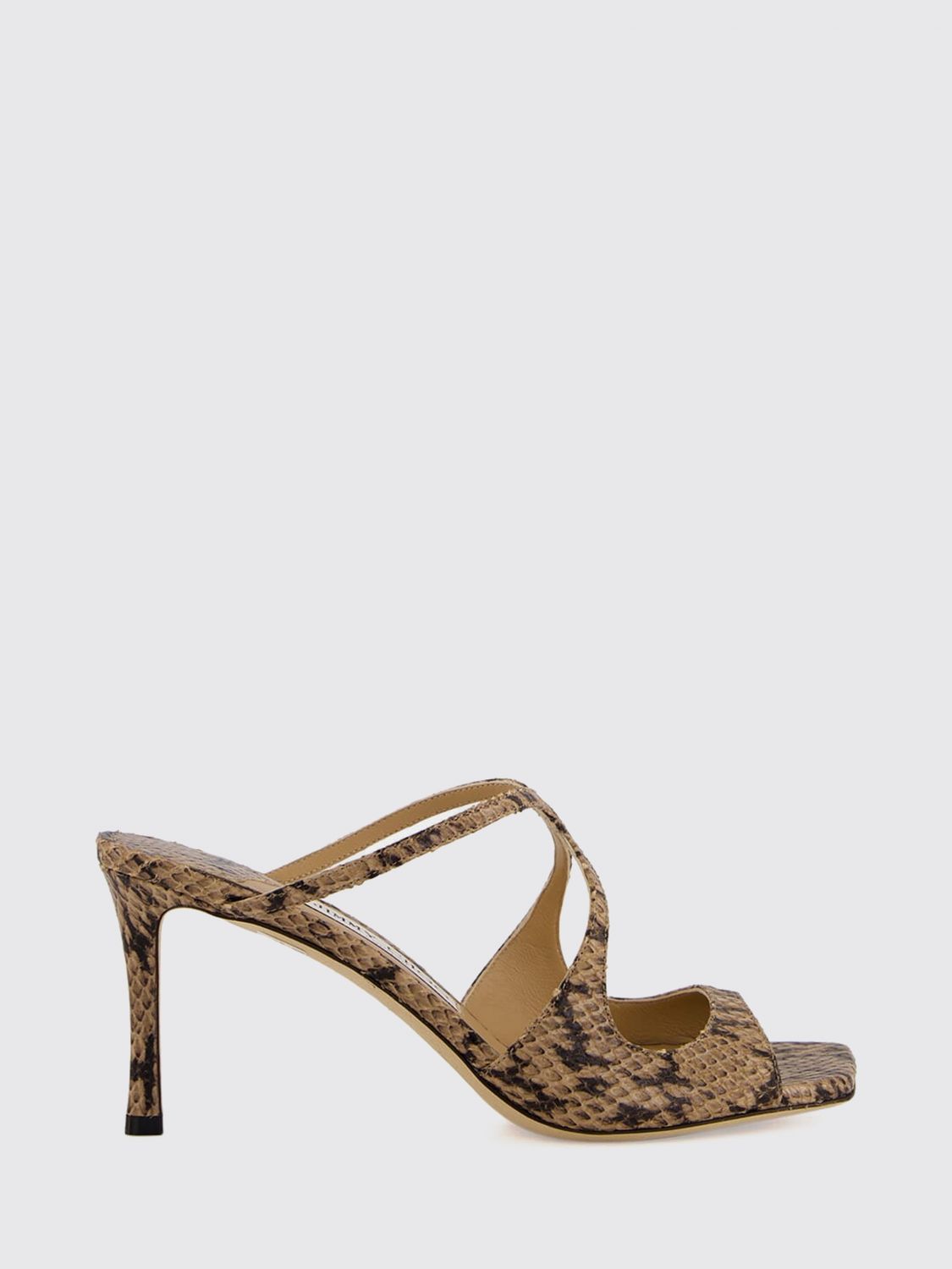 JIMMY CHOO Sandali Con Tacco Donna colore Savana