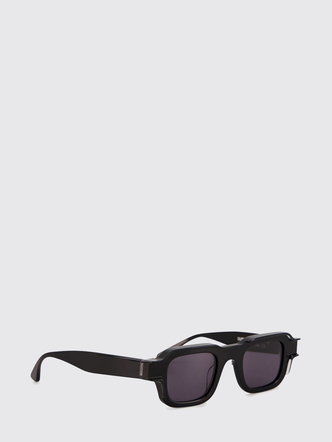 THIERRY LASRY Dusty Rechteckige Sonnenbrille aus Acetat mit dunklen Gläsern