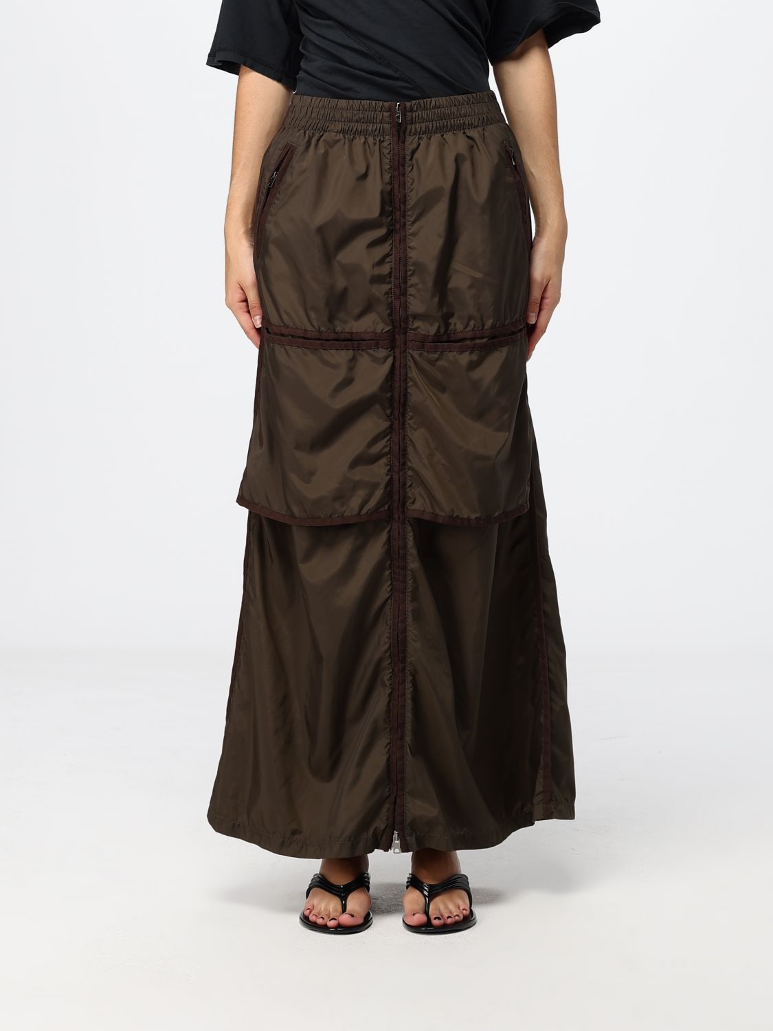 DIESEL Skirt Woman color Brown