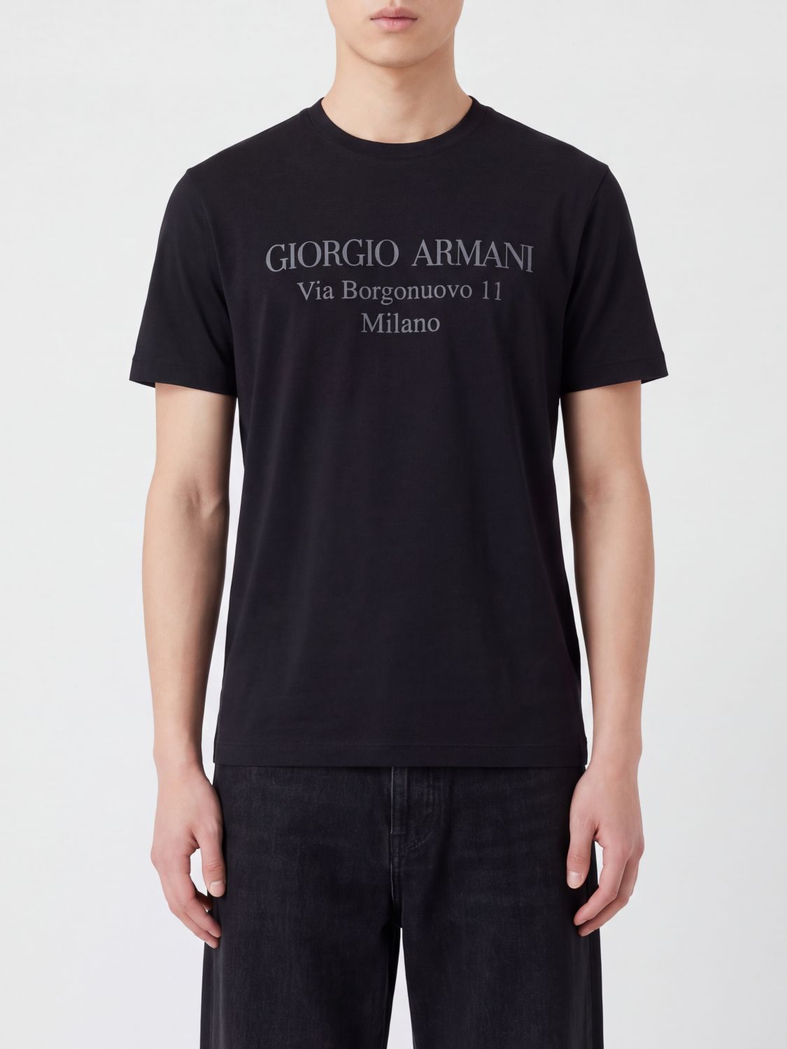 GIORGIO ARMANI T-Shirt Uomo colore Nero