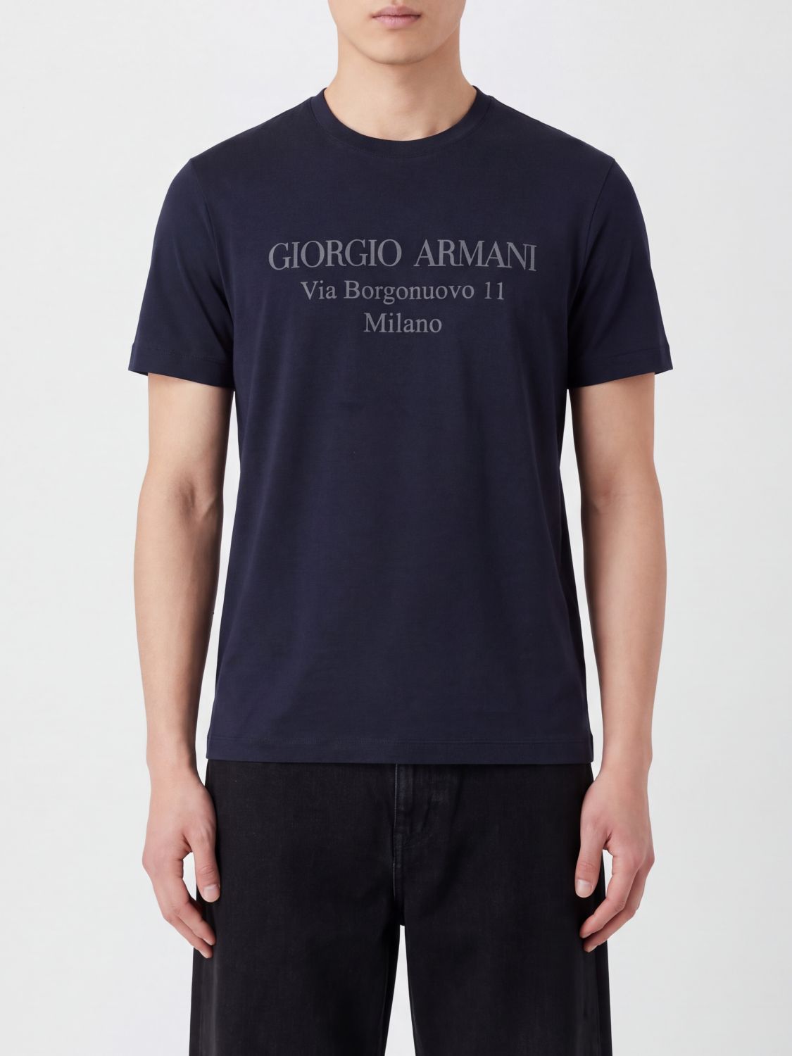 GIORGIO ARMANI T-Shirt Uomo colore Blue