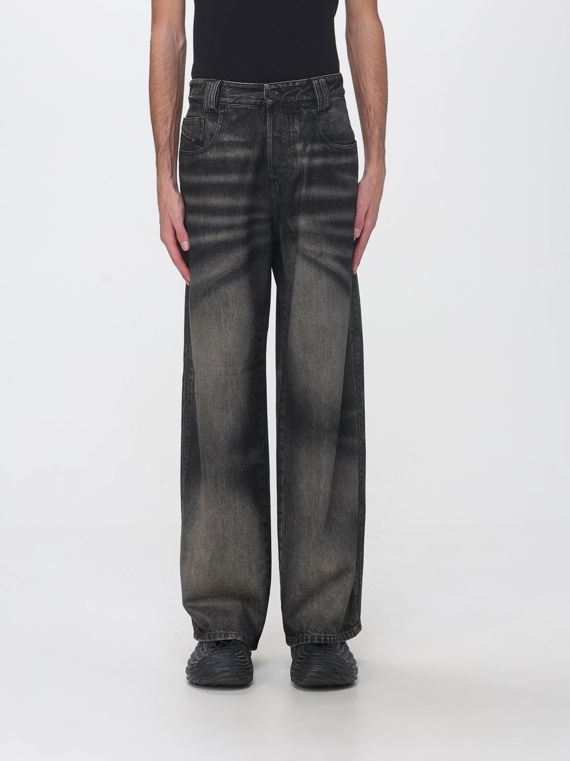 DIESEL Jeans Men color Black