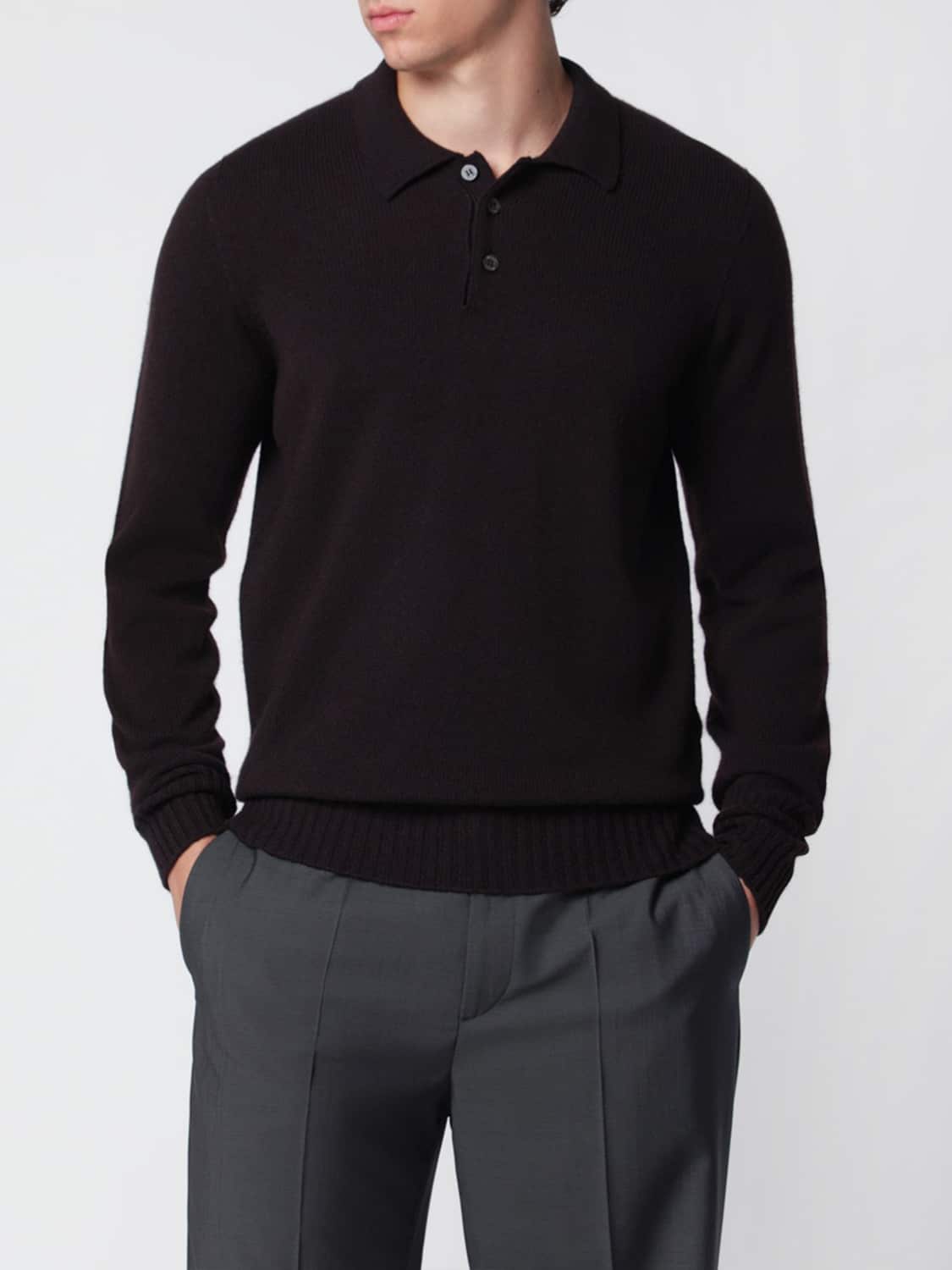 DRUMOHR Polo Shirt Men color Brown