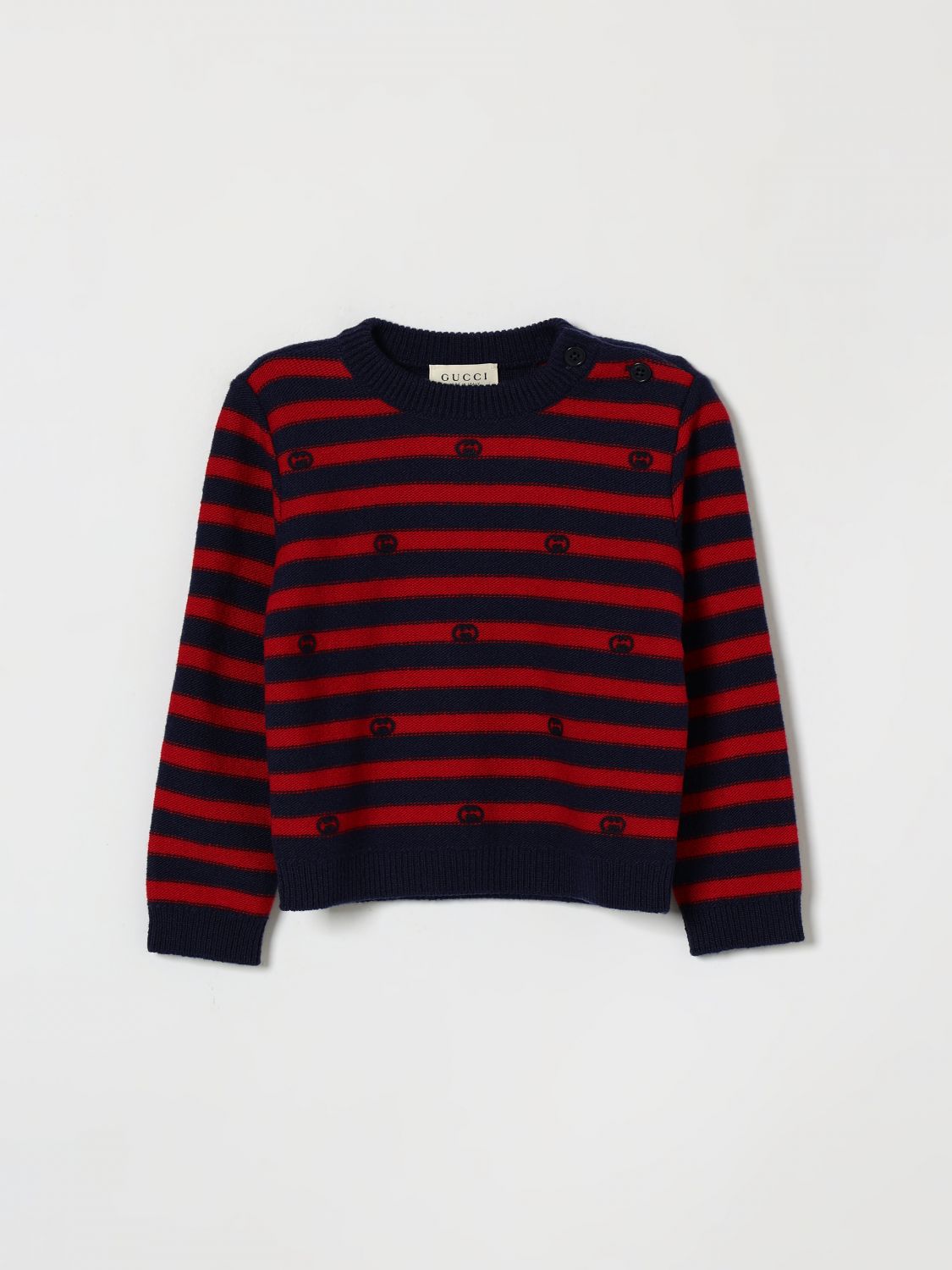 GUCCI Maglia Bambino colore Blue Navy