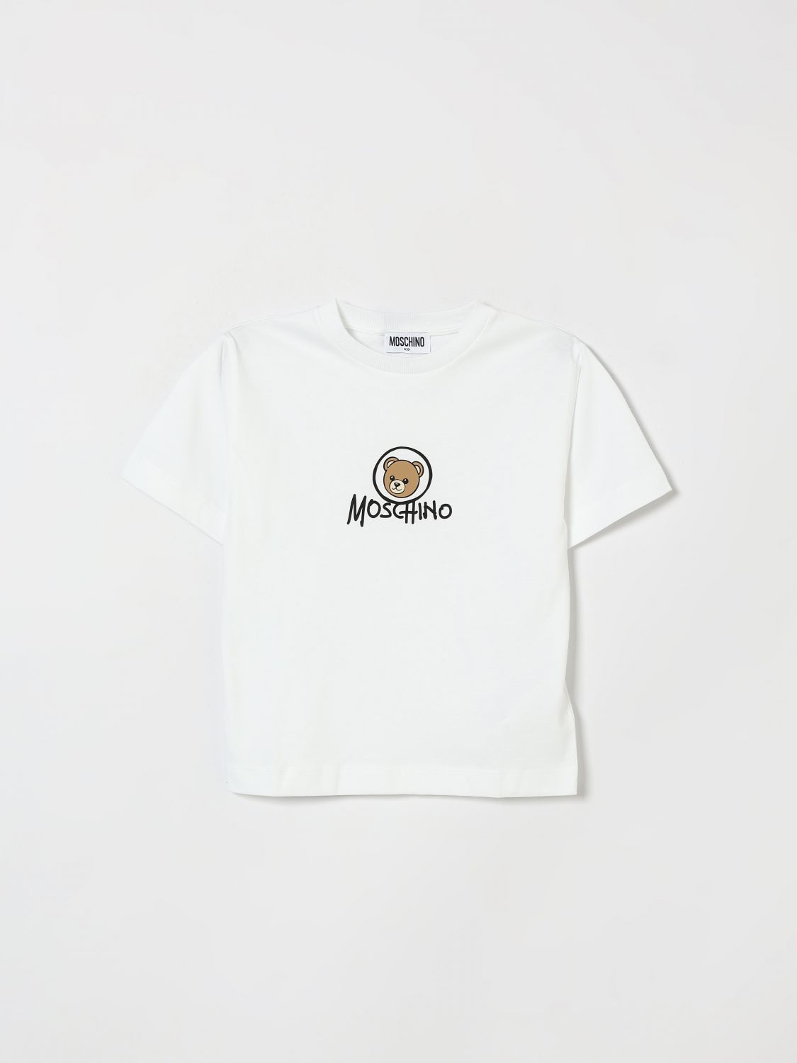 MOSCHINO T-Shirt Bambino colore Bianco