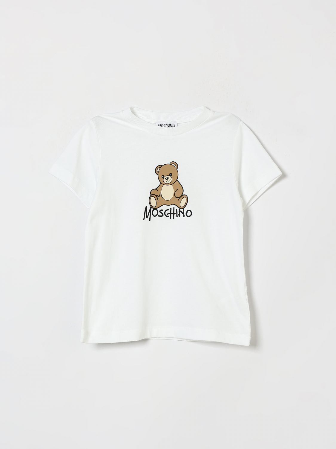 MOSCHINO T-Shirt Bambino colore Bianco