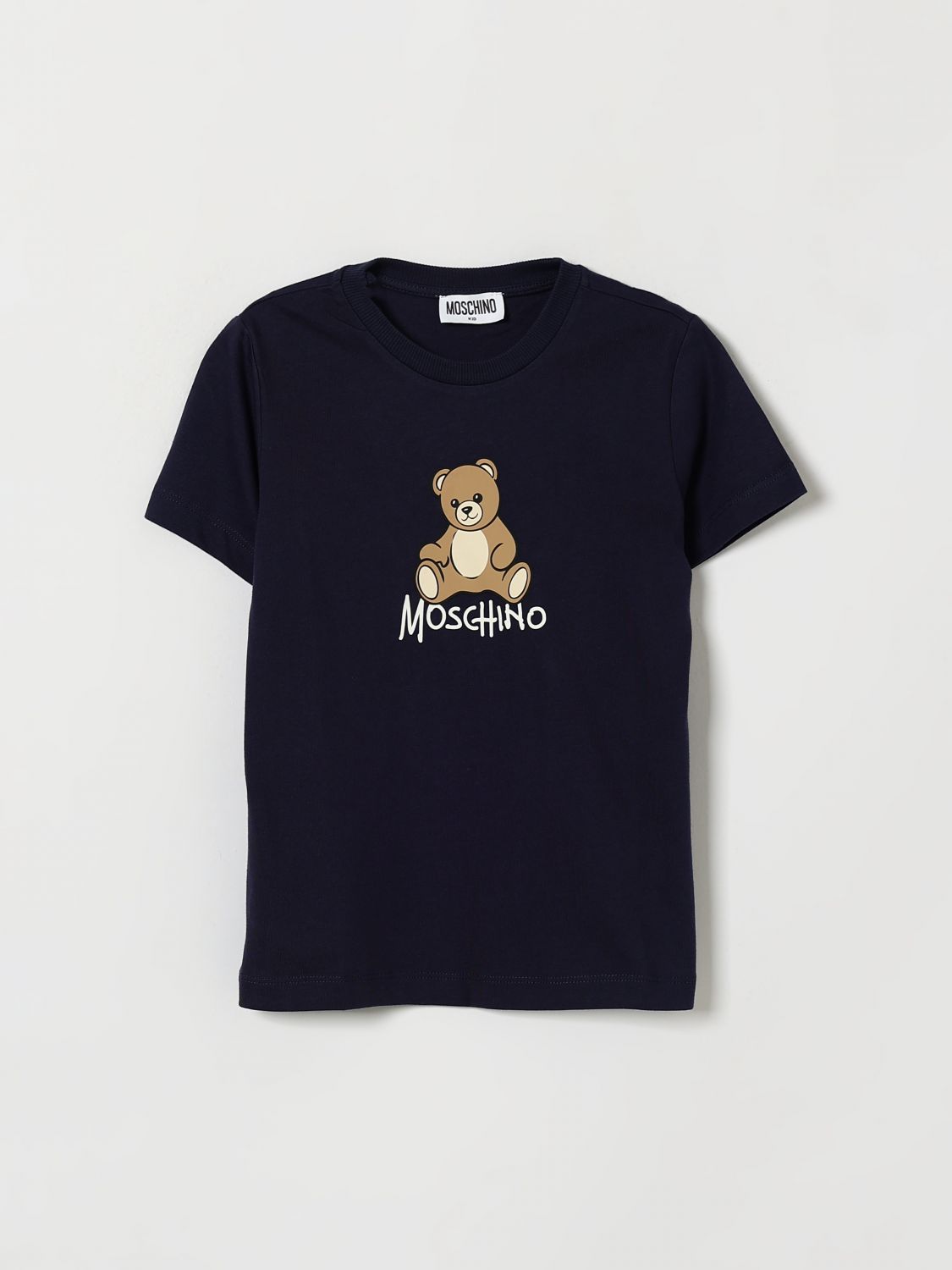 MOSCHINO T-Shirt Bambino colore Blue Navy
