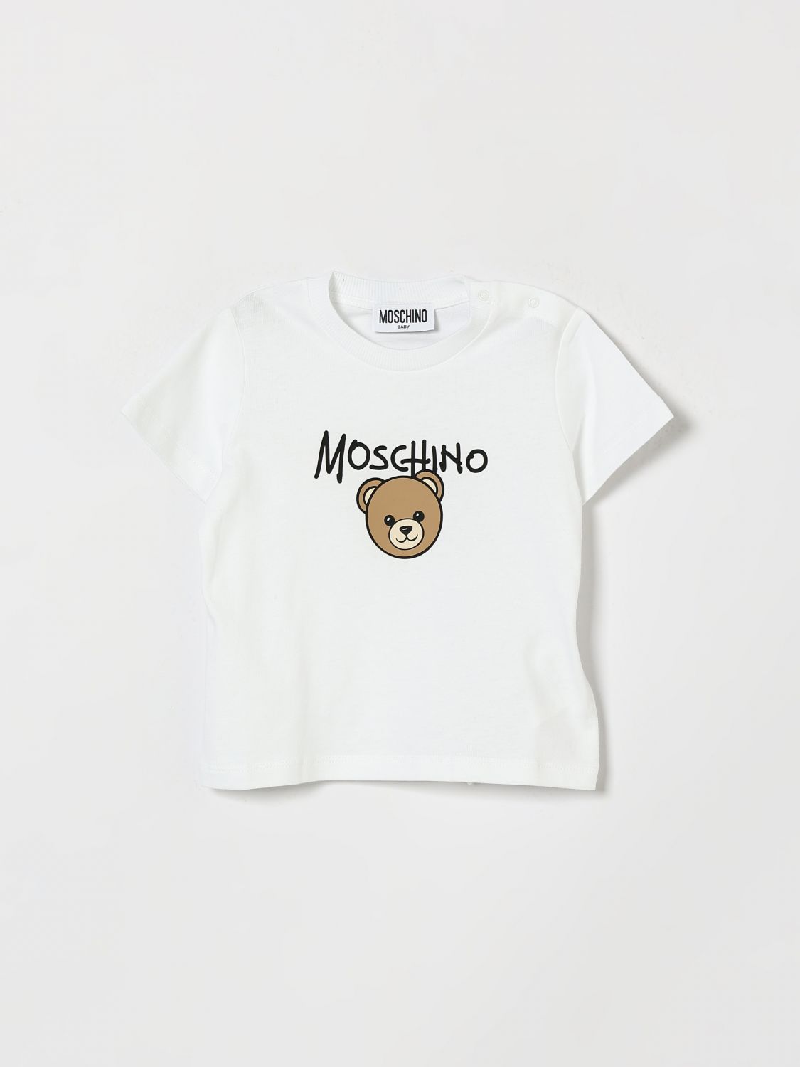 MOSCHINO T-Shirt Bambino colore Bianco