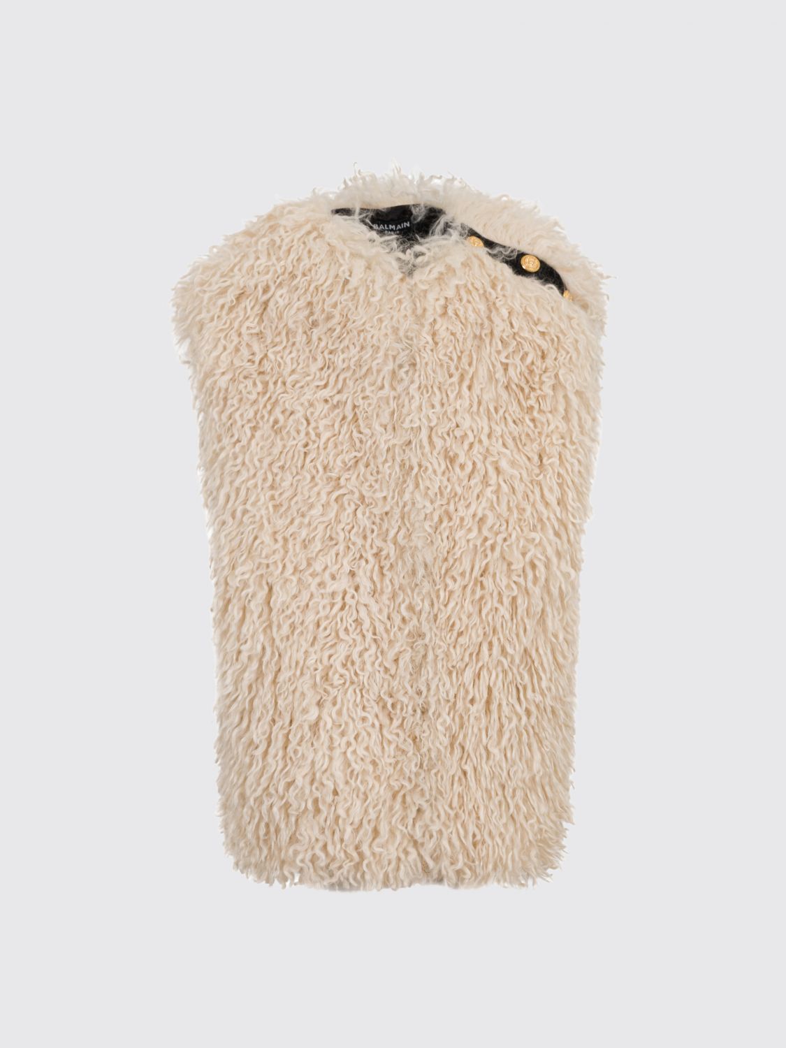 BALMAIN Cappotto Bambino colore Panna