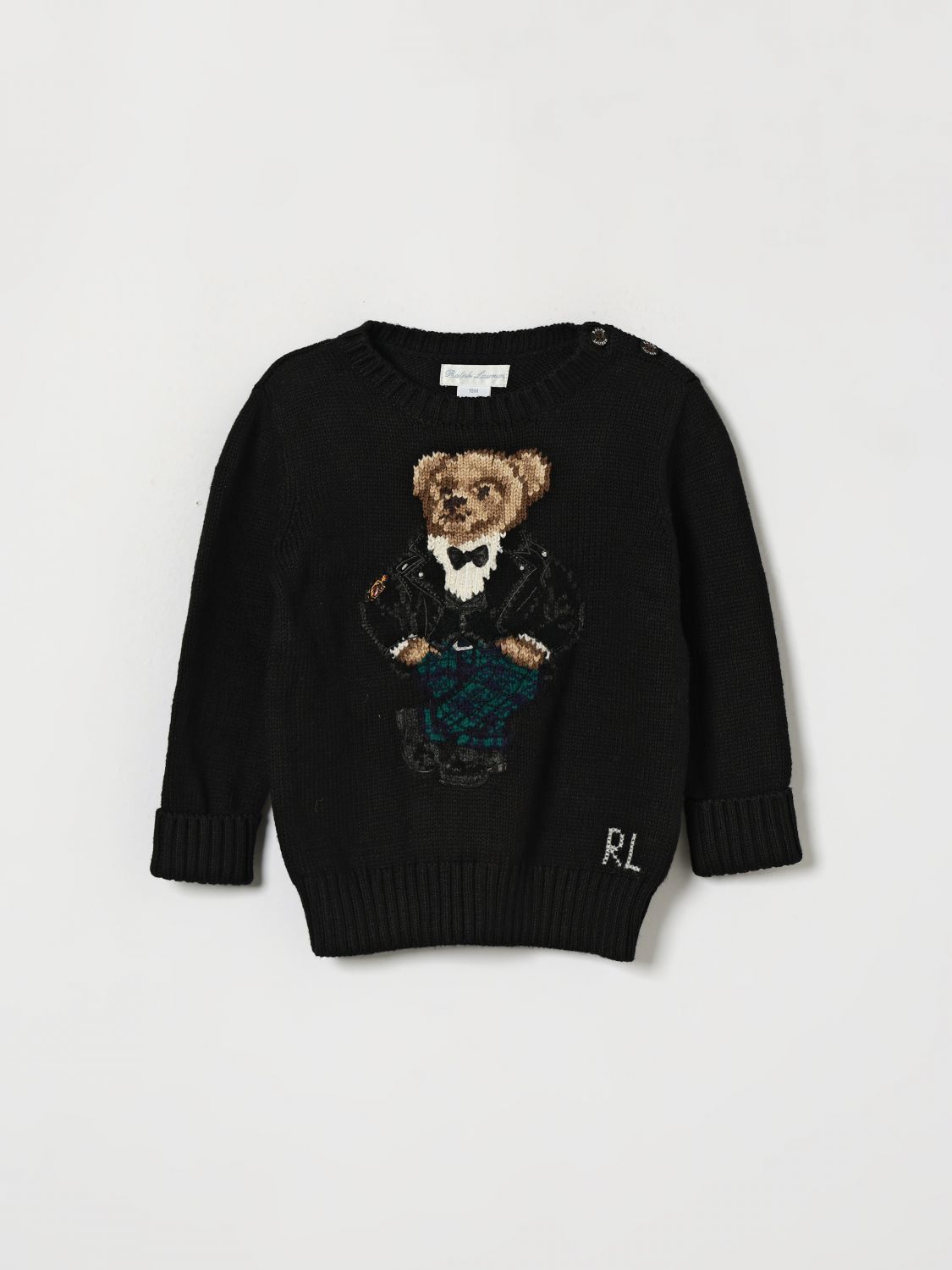 POLO RALPH LAUREN Sweater Kids color Black