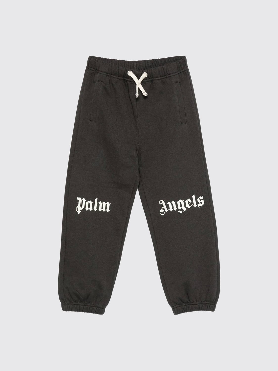 PALM ANGELS Boy's Jersey Jogging Trousers with Printed Logo