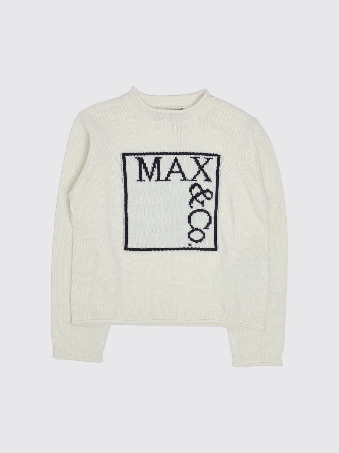 Max & Co. Kid Sweater Kids Color Yellow Cream In Gray