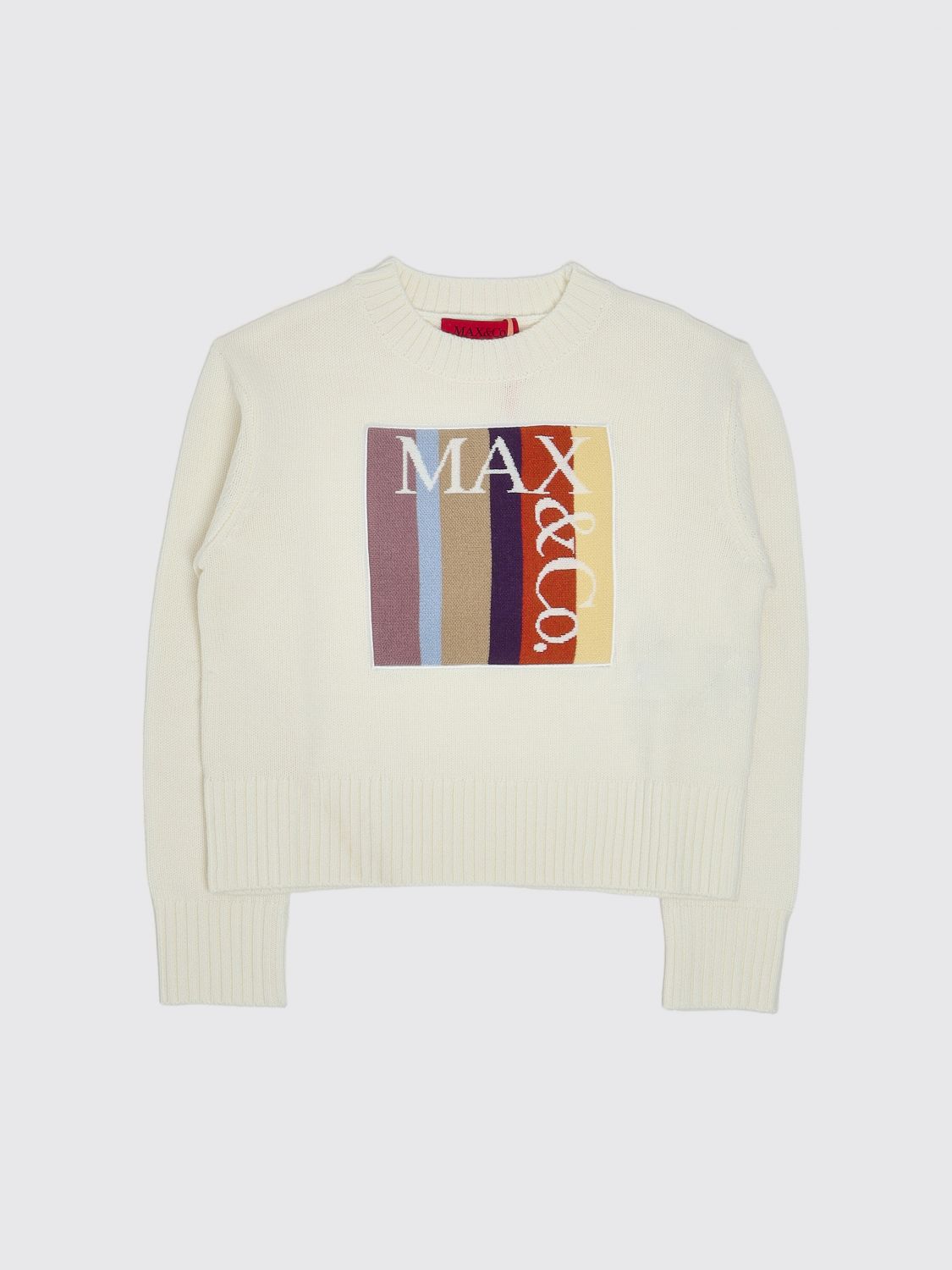 Max & Co. Kid Sweater Kids Color Yellow Cream In Neutral