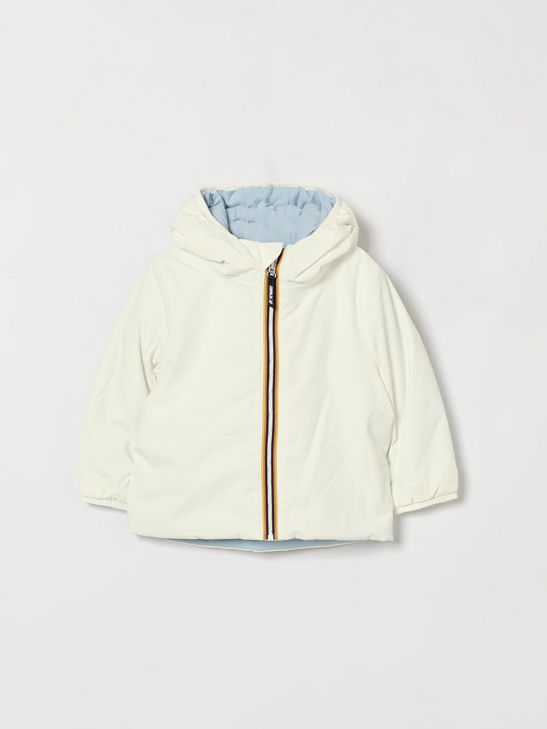 K-WAY Boy's E. Jack Reversible, Waterproof, and Hooded Jacket