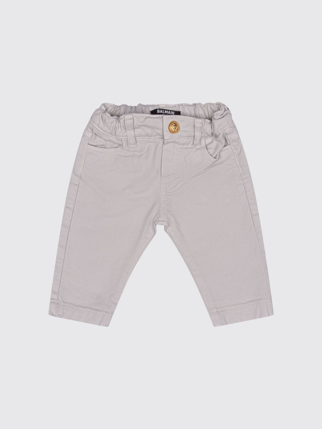 BALMAIN Pantaloni Bambino colore Grigio