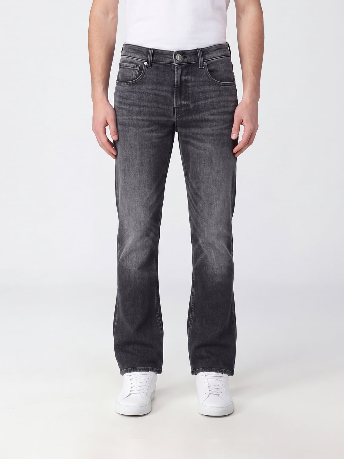 7 FOR ALL MANKIND Jeans Uomo colore Nero