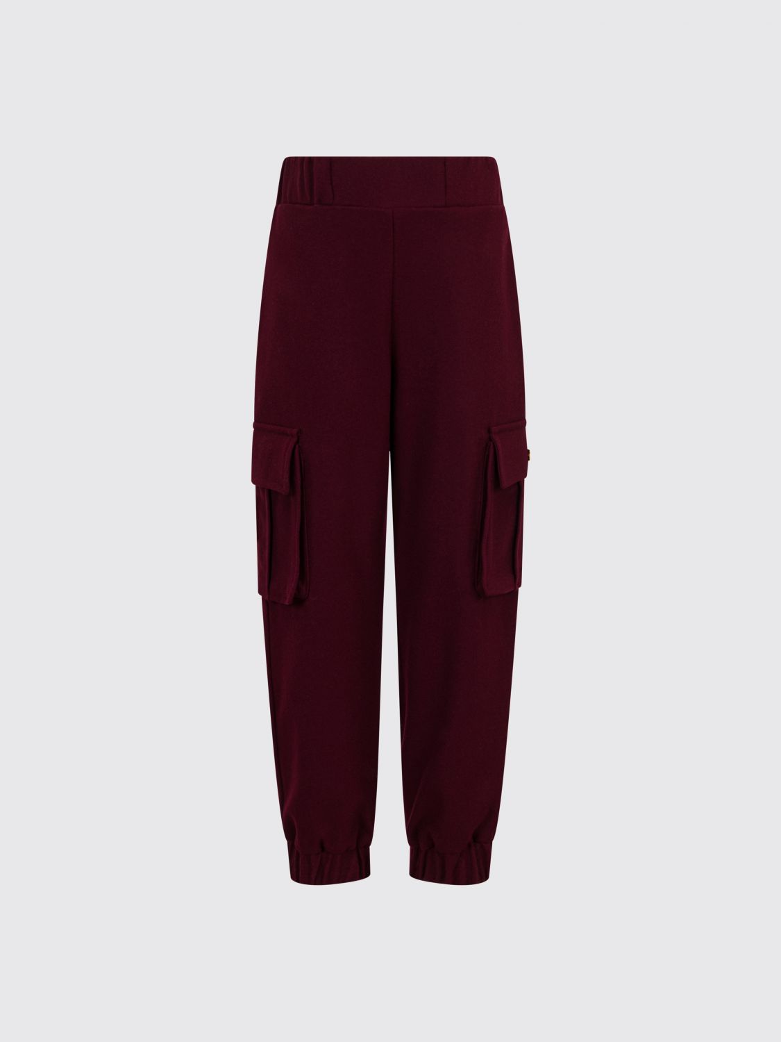 BALMAIN Pantaloni Bambino colore Bordeaux