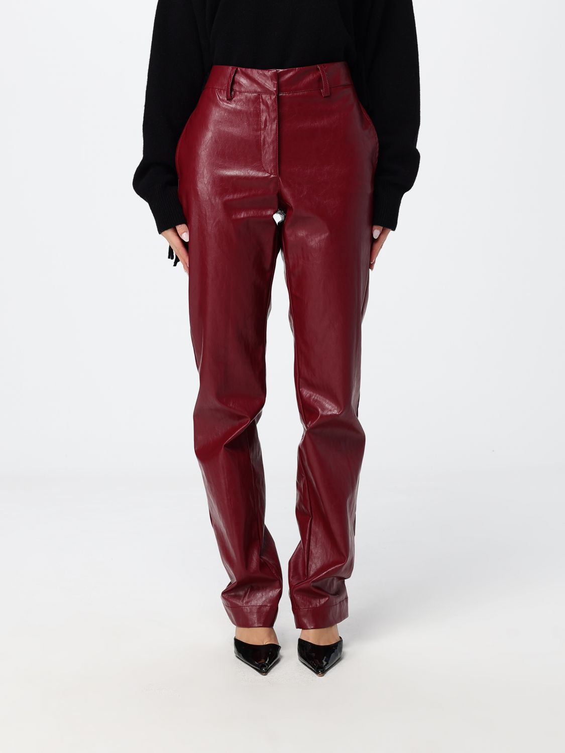 FEDERICA TOSI Pants Woman color Red