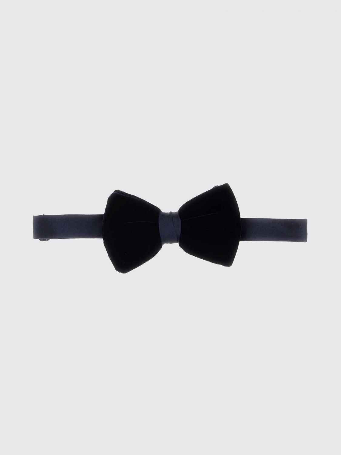 GIORGIO ARMANI Papillon elegante in velluto per cerimonia