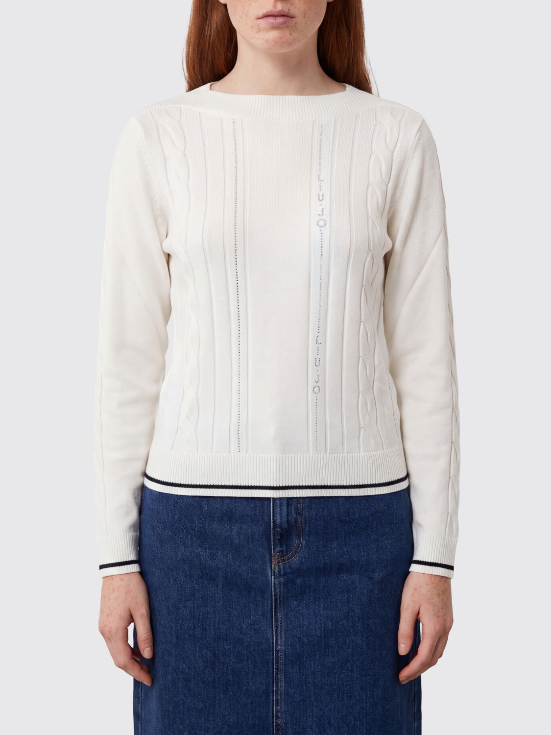 LIU JO Maglia Donna colore Bianco