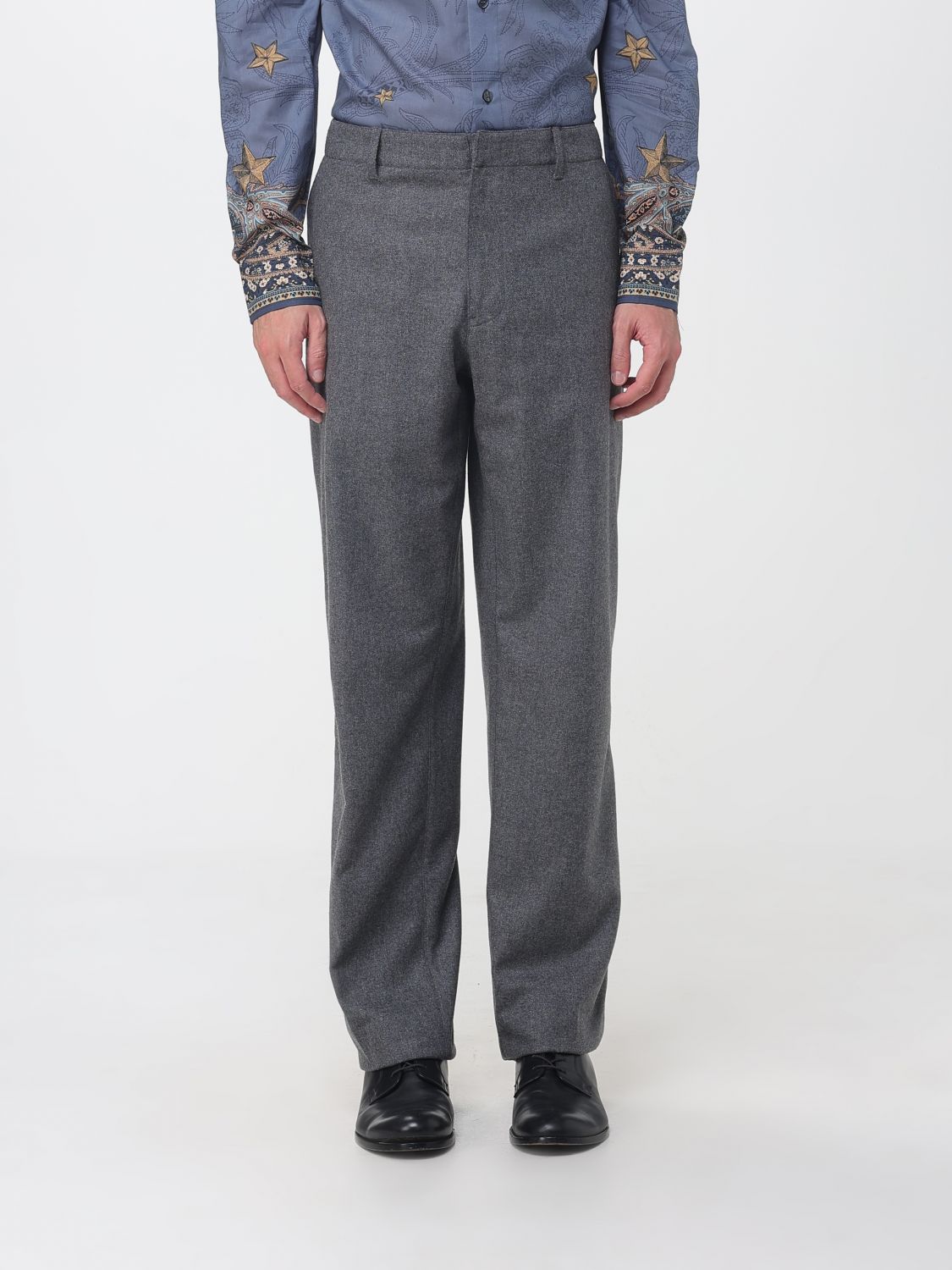 ETRO Pants Men color Grey