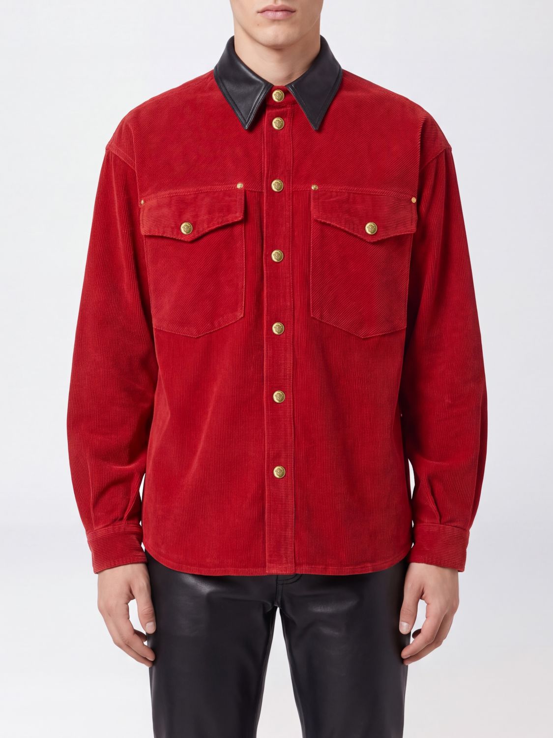 VERSACE Camicia Uomo colore Rosso