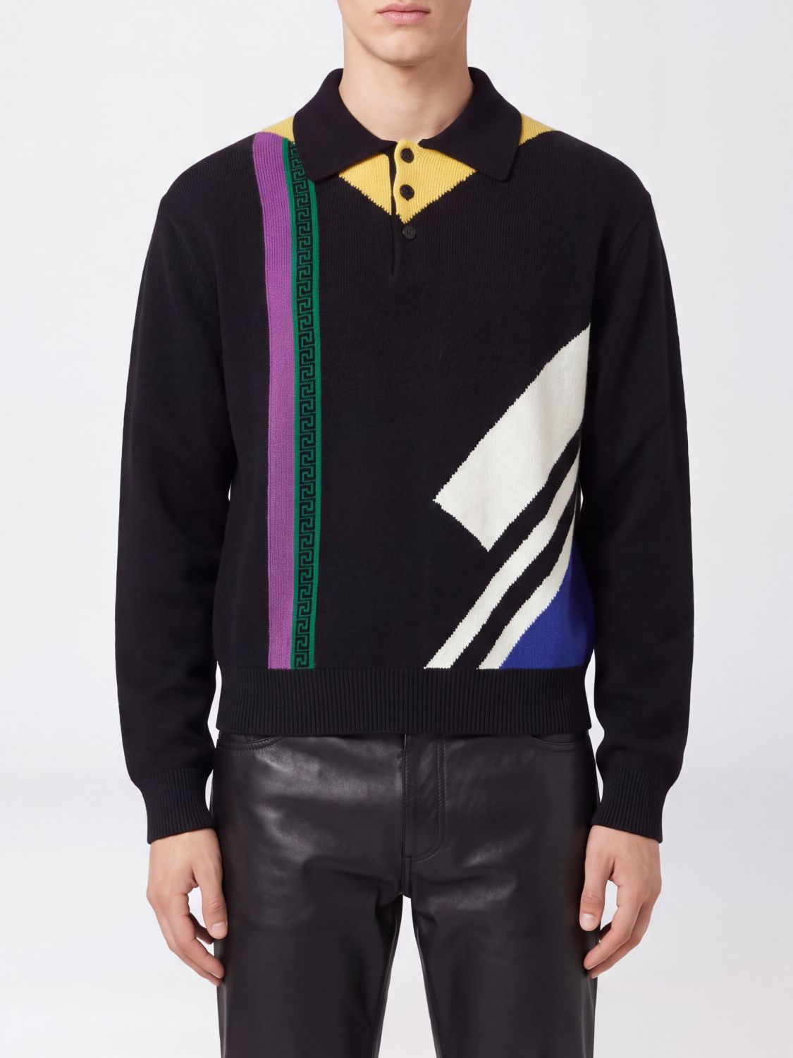 VERSACE Felpa Uomo colore Nero