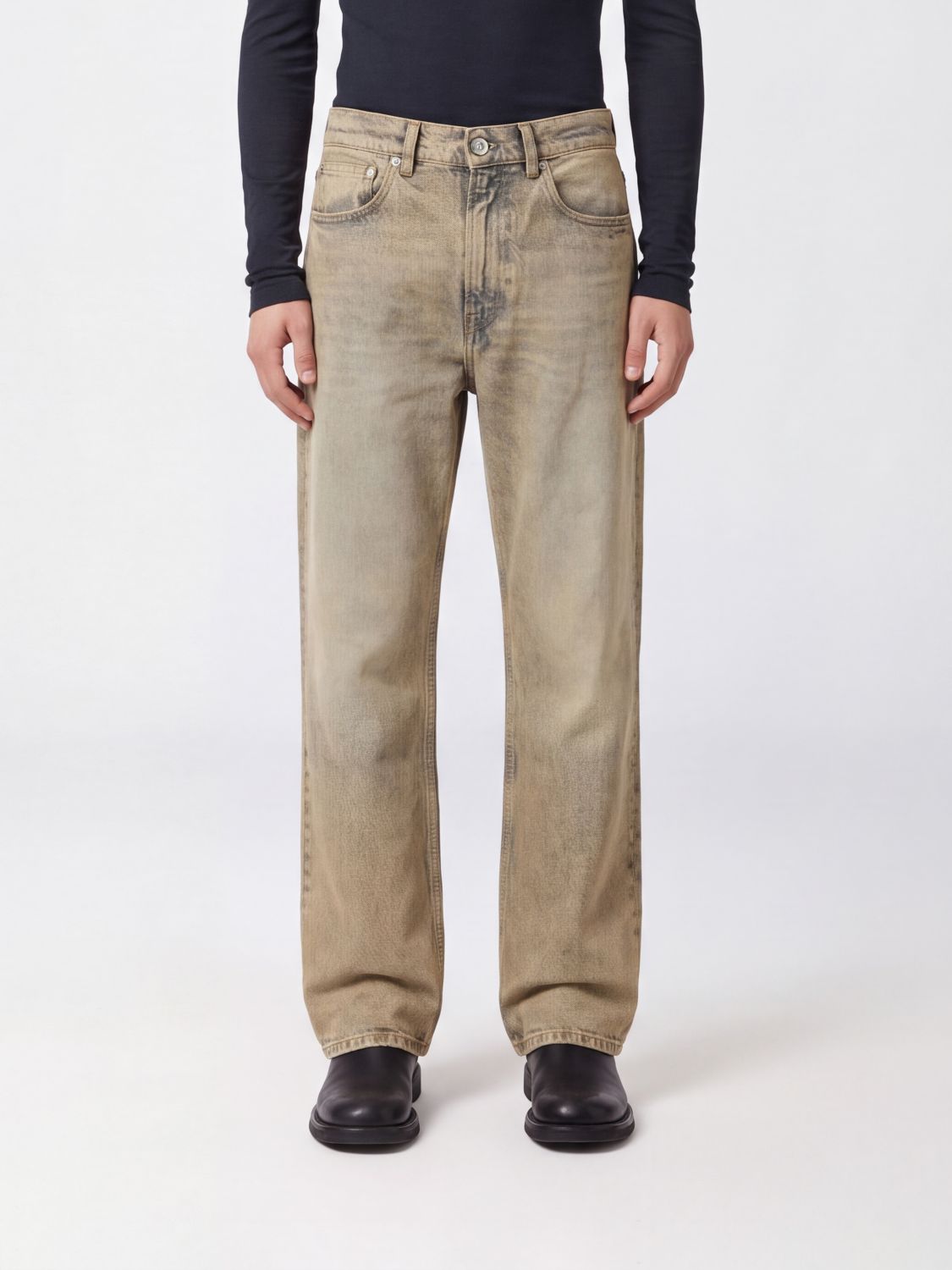 OUR LEGACY Jeans Men color Beige