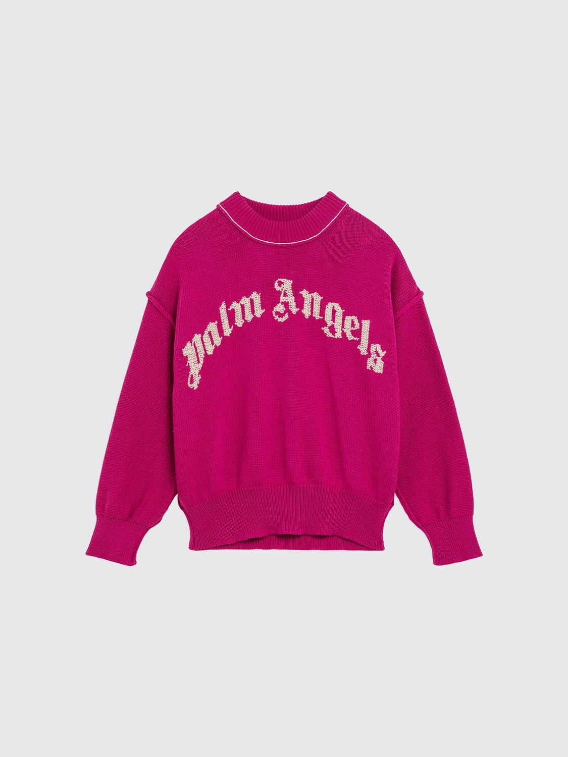 PALM ANGELS Sweater Kids color Wine