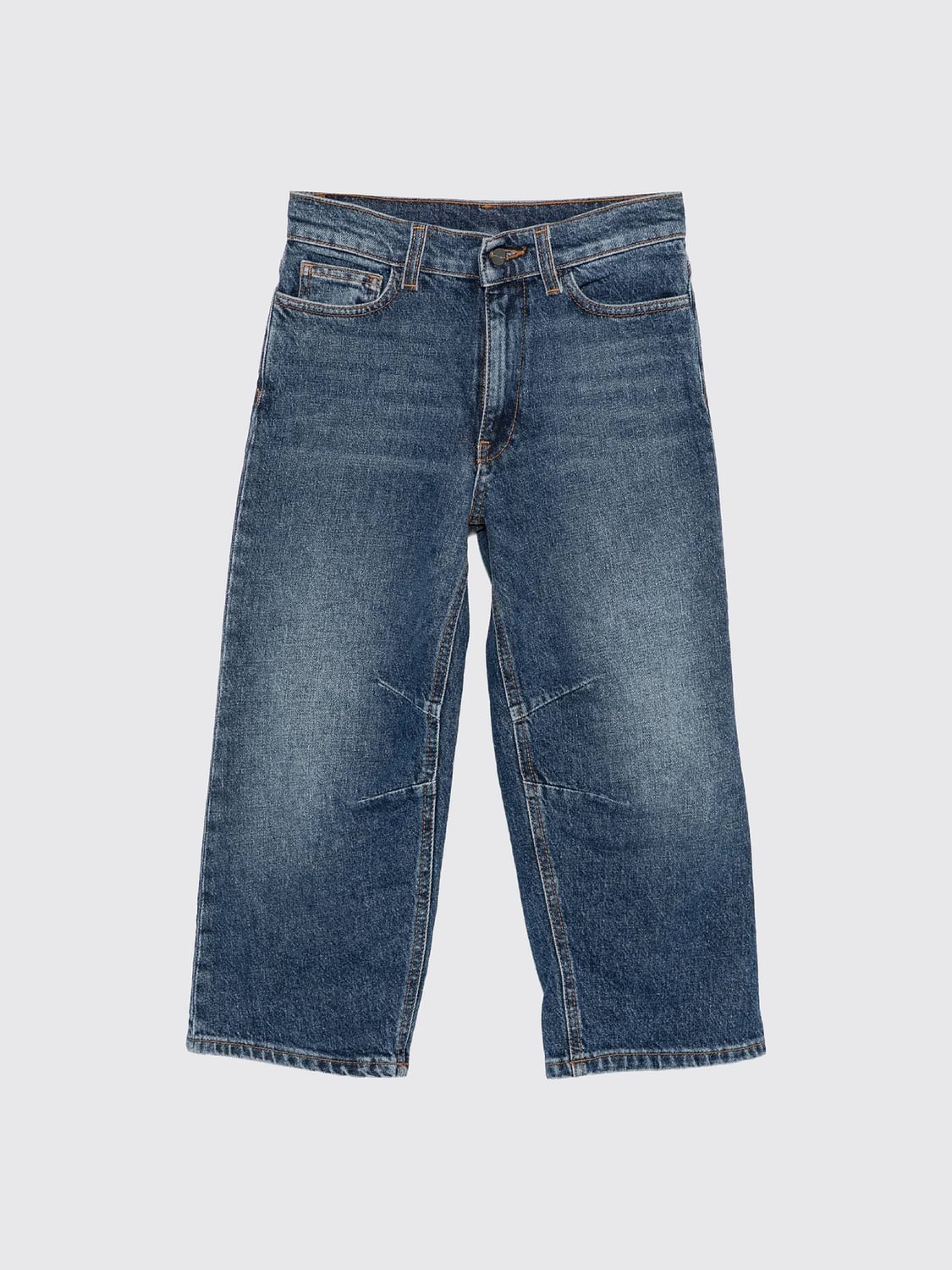 PALM ANGELS Pants Kids color Denim