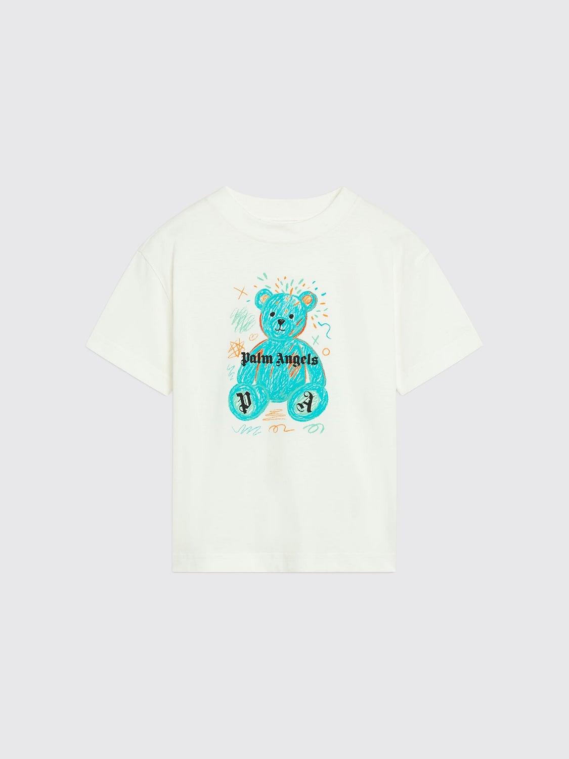 PALM ANGELS T-Shirt Kids color White