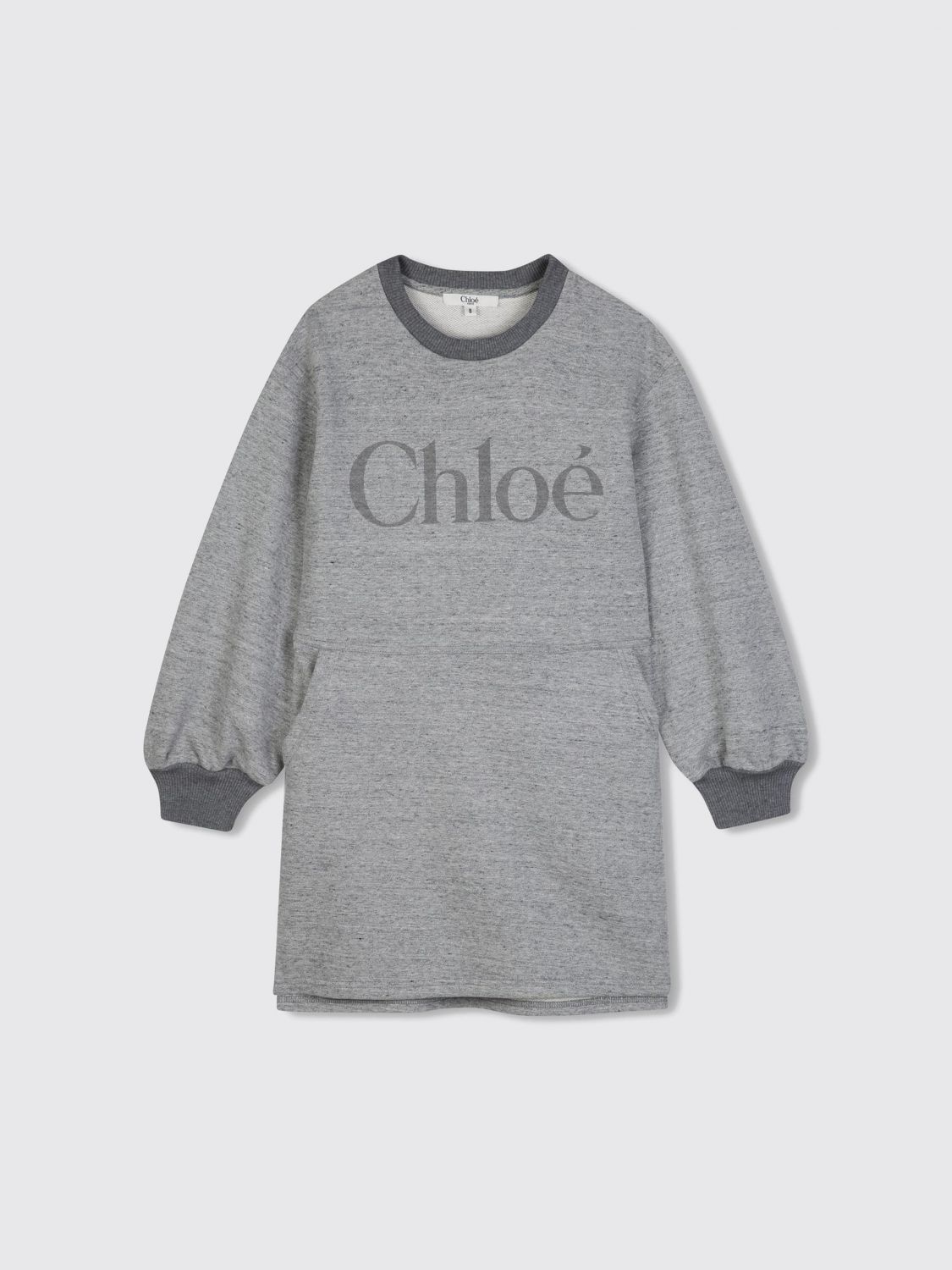 CHLOÉ Abito Bambino colore Grigio