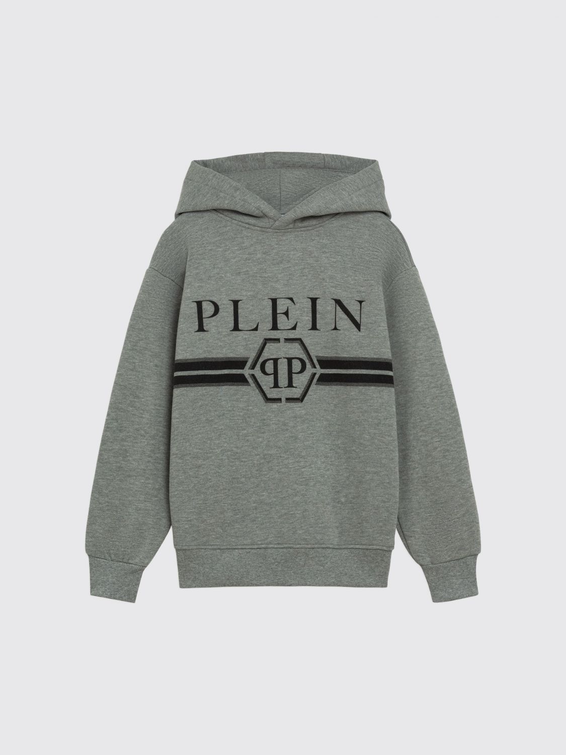 Philipp Plein Sweater Kids Color Grey In Gray
