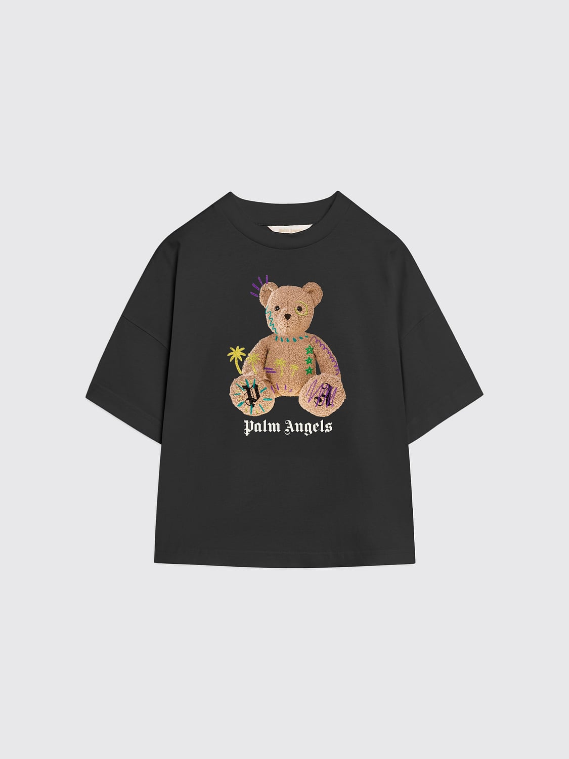 PALM ANGELS T-Shirt Kids color Black