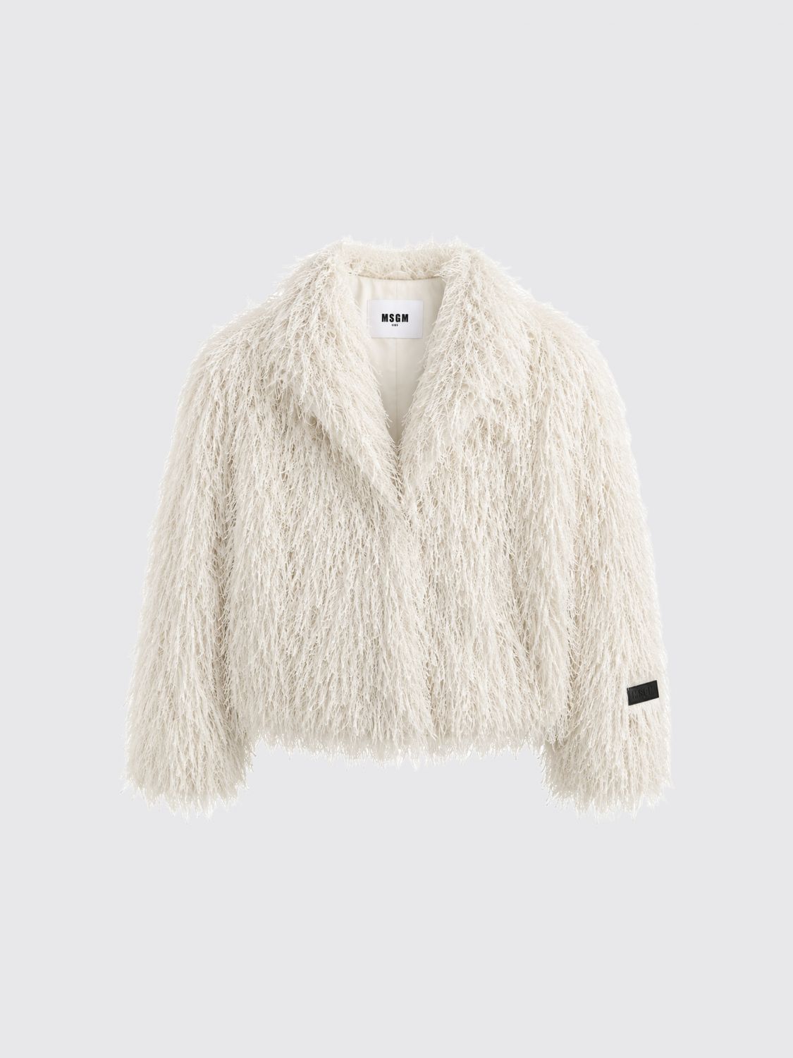 MSGM KIDS Blazer Bambino colore Panna