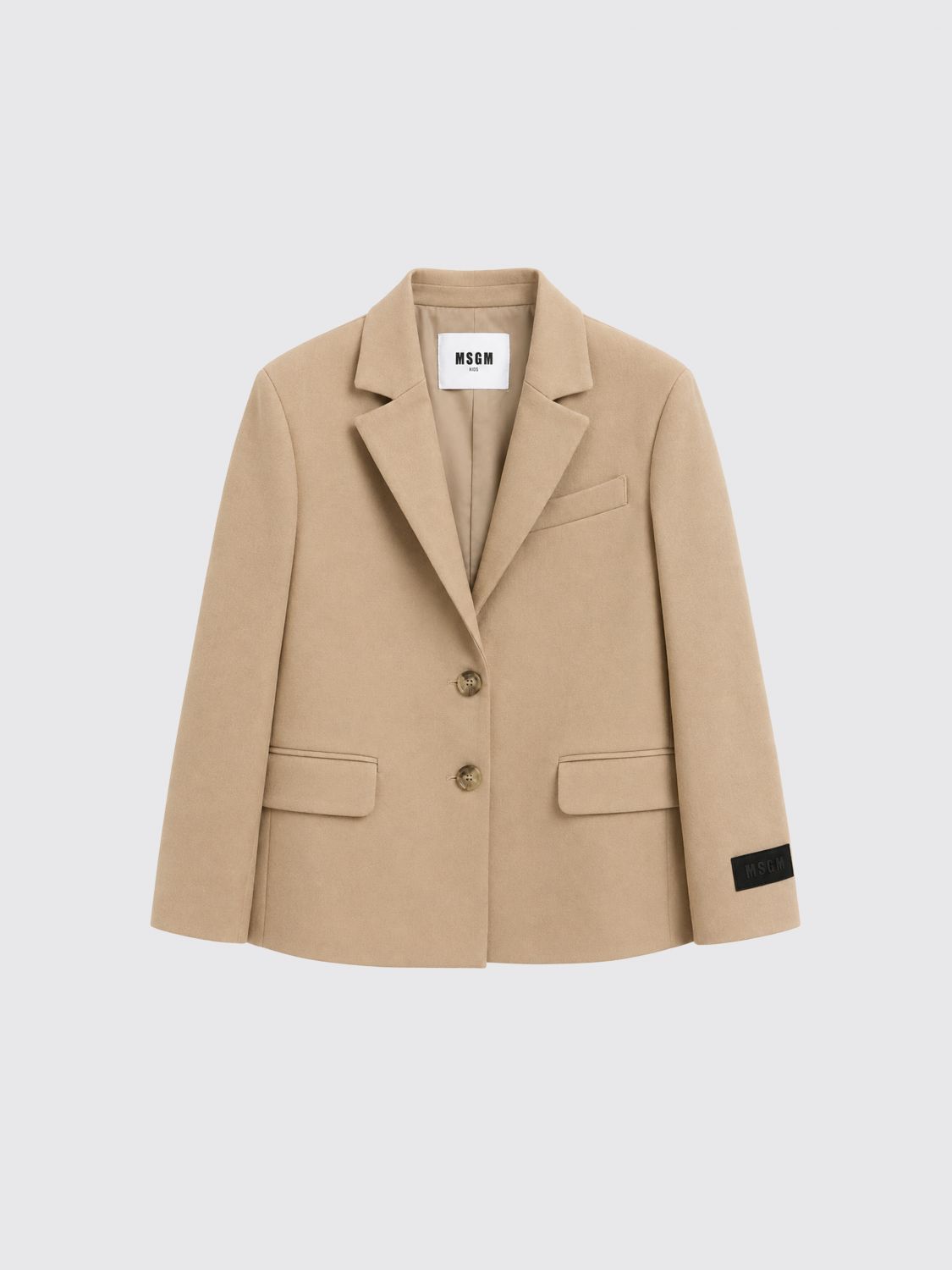 MSGM KIDS Blazer Bambino colore Beige