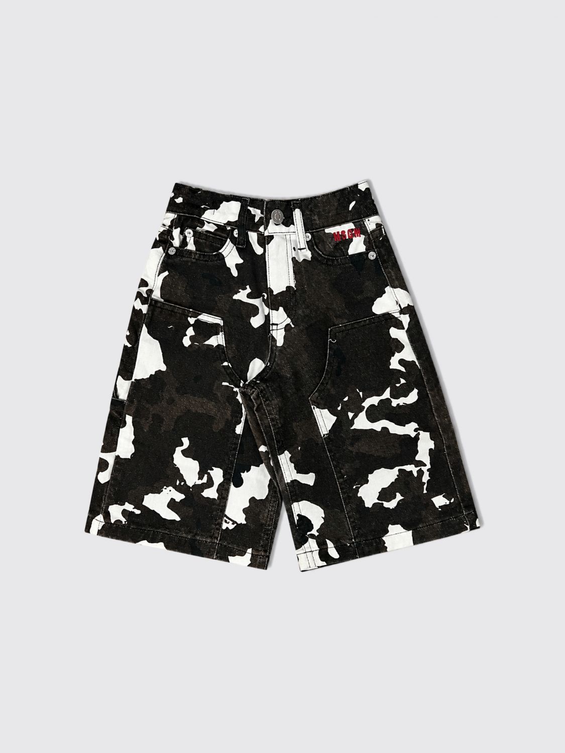MSGM KIDS Shorts Kids color Brown