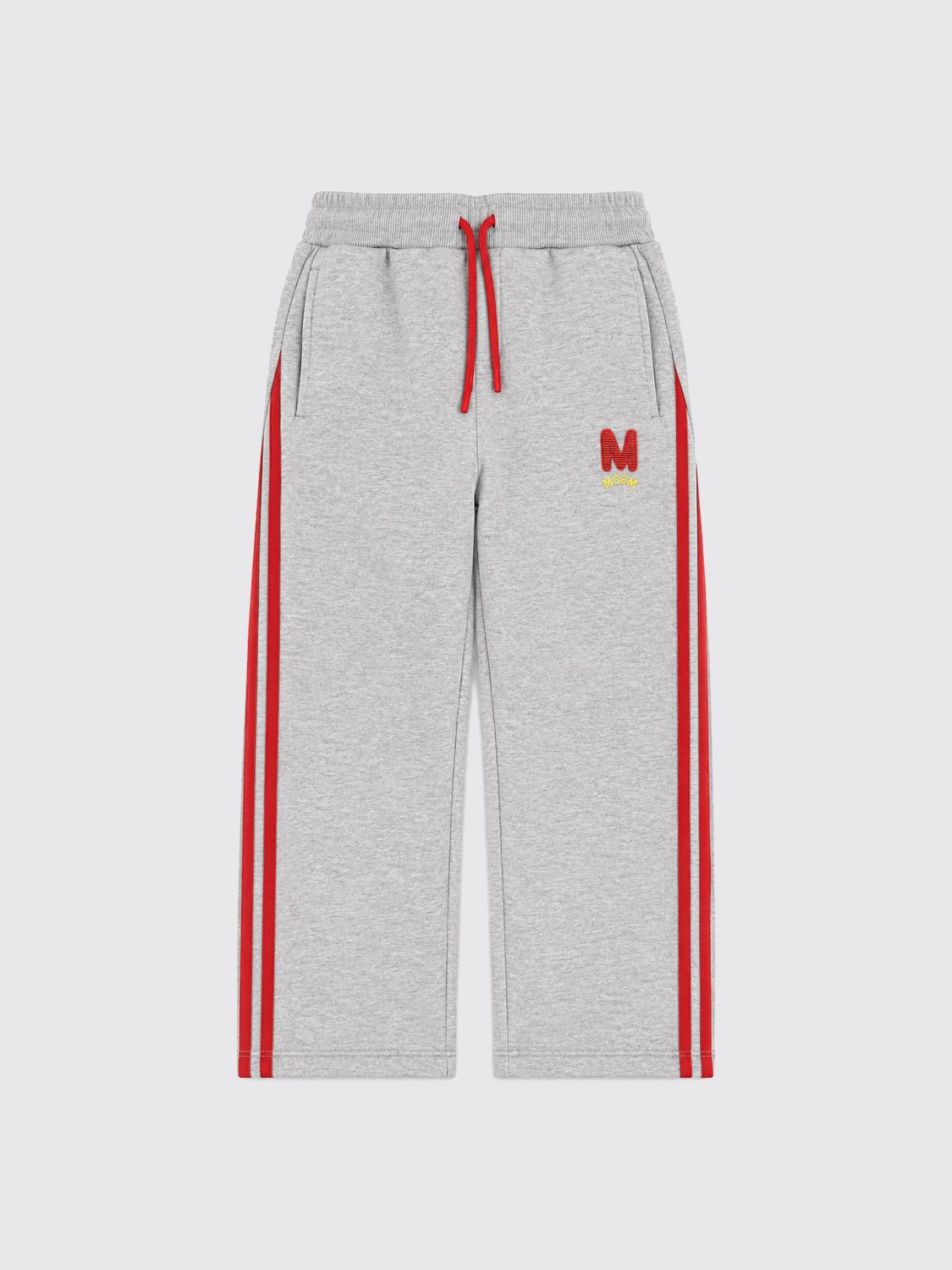 MSGM KIDS Pants Kids color Grey