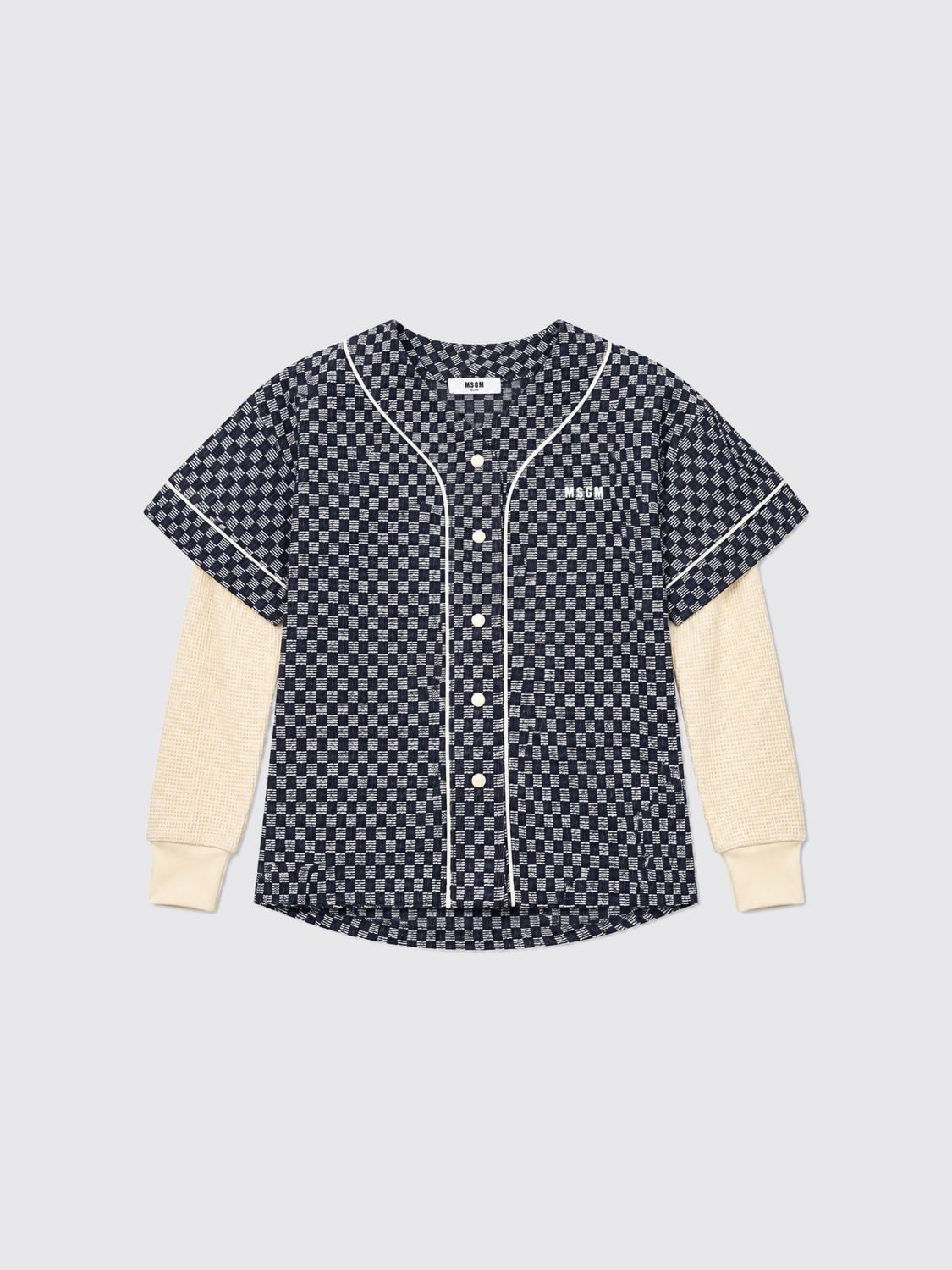 MSGM KIDS Shirt Kids color Blue