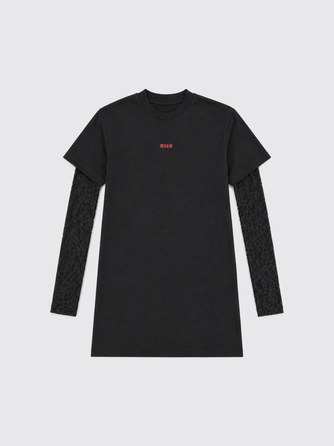 Msgm Kids Dress Kids Color Black
