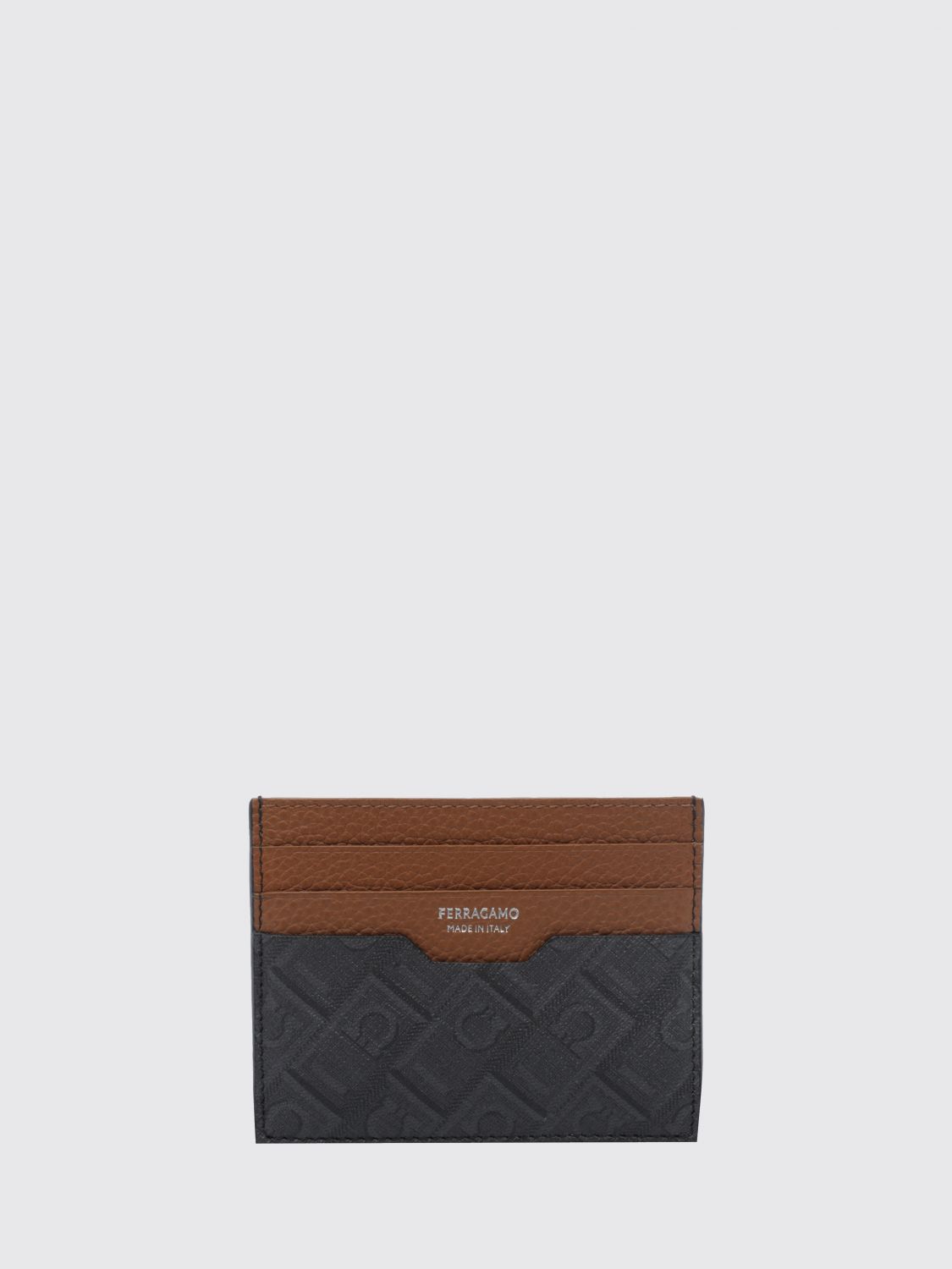 FERRAGAMO Wallet Men color Black
