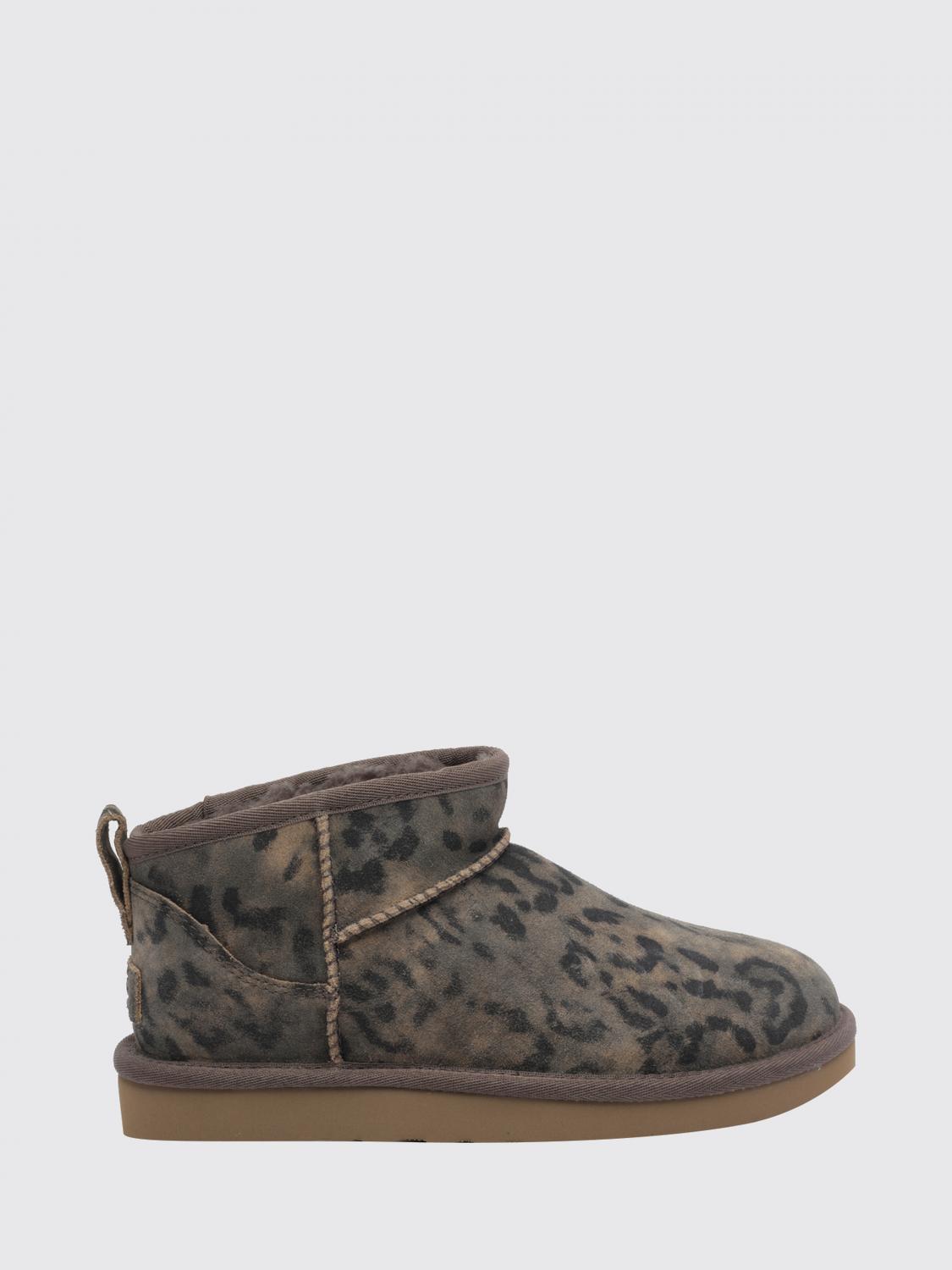 Ugg Classic Ultra Mini Animalier Print Suede Boots