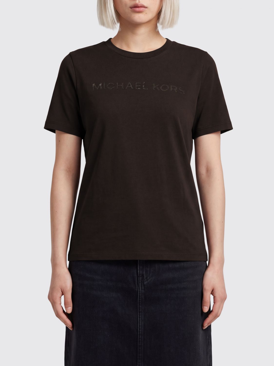 MICHAEL KORS T-Shirts Donna colore Marrone