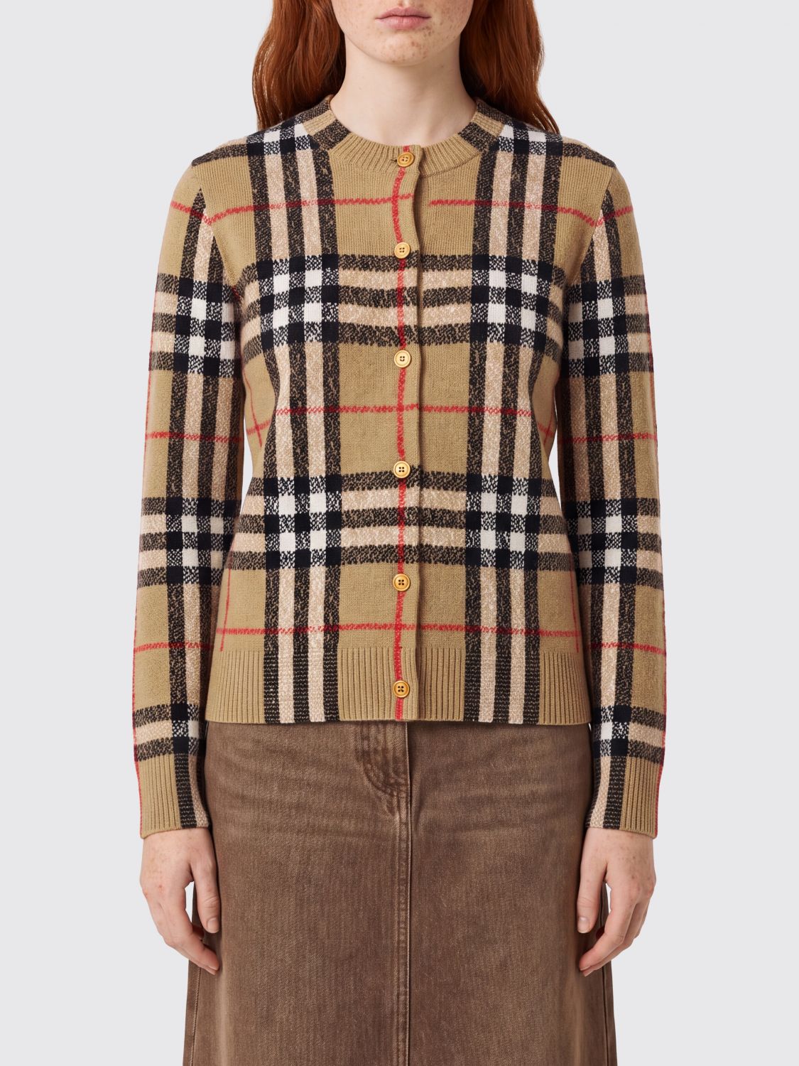 BURBERRY Maglia Donna colore Marrone