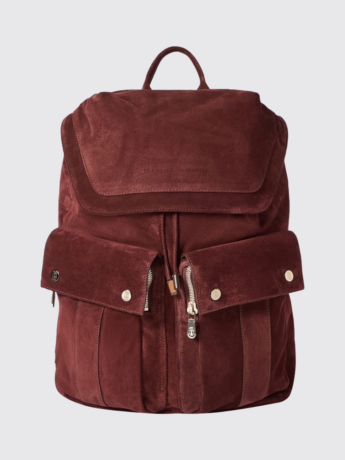 BRUNELLO CUCINELLI Backpack Men color Red