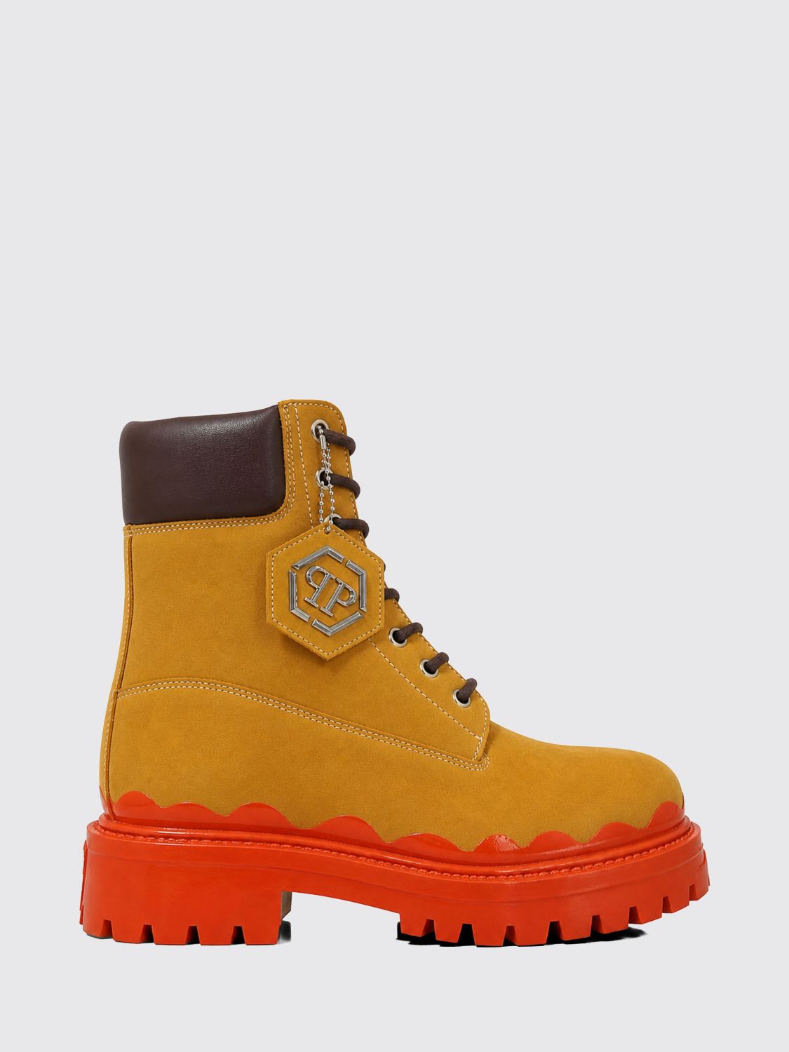 PHILIPP PLEIN Boot Men color Peach