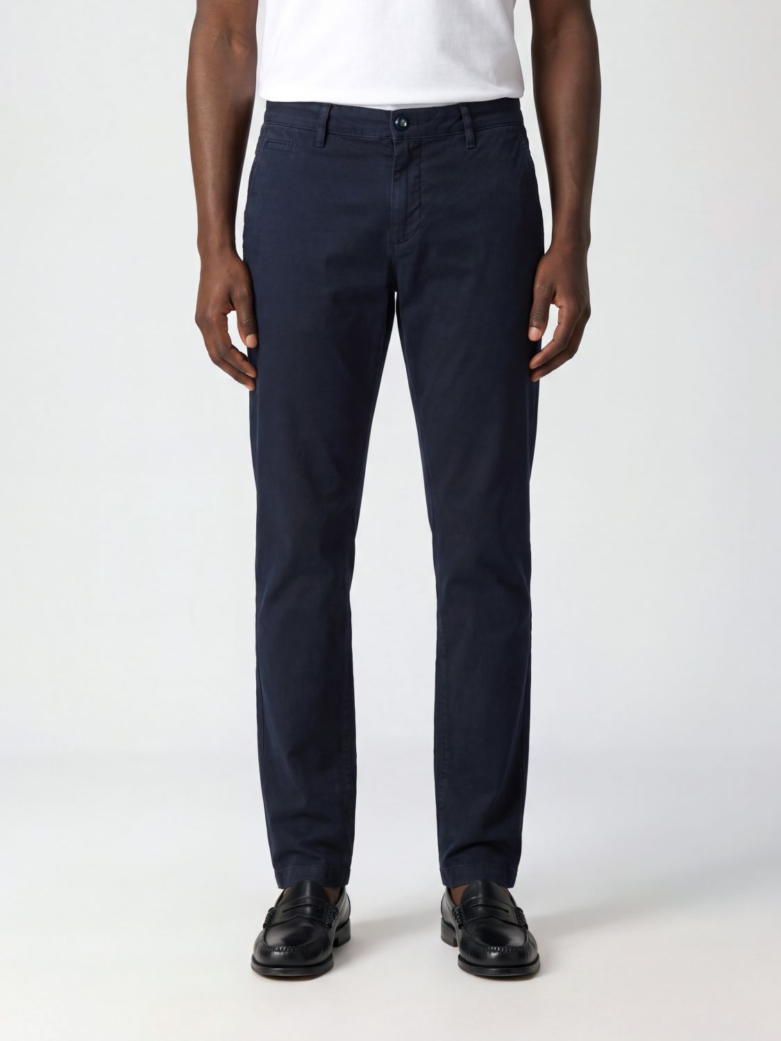 JACOB COHEN Pantaloni chino slim fit in cotone con tasche America