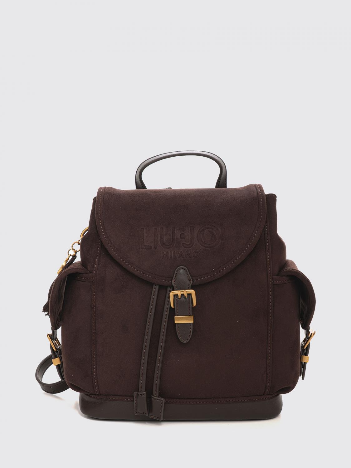 LIU JO Backpack Woman color Brown